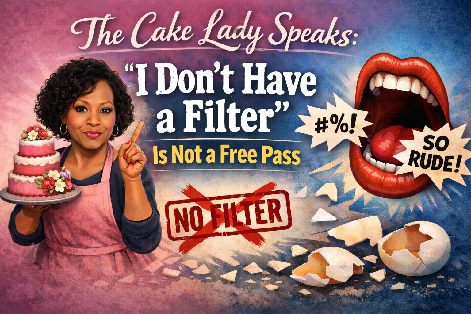 The Cake Lady Speaks: “I Don’t Have a Filter” Is Not a Free Pass