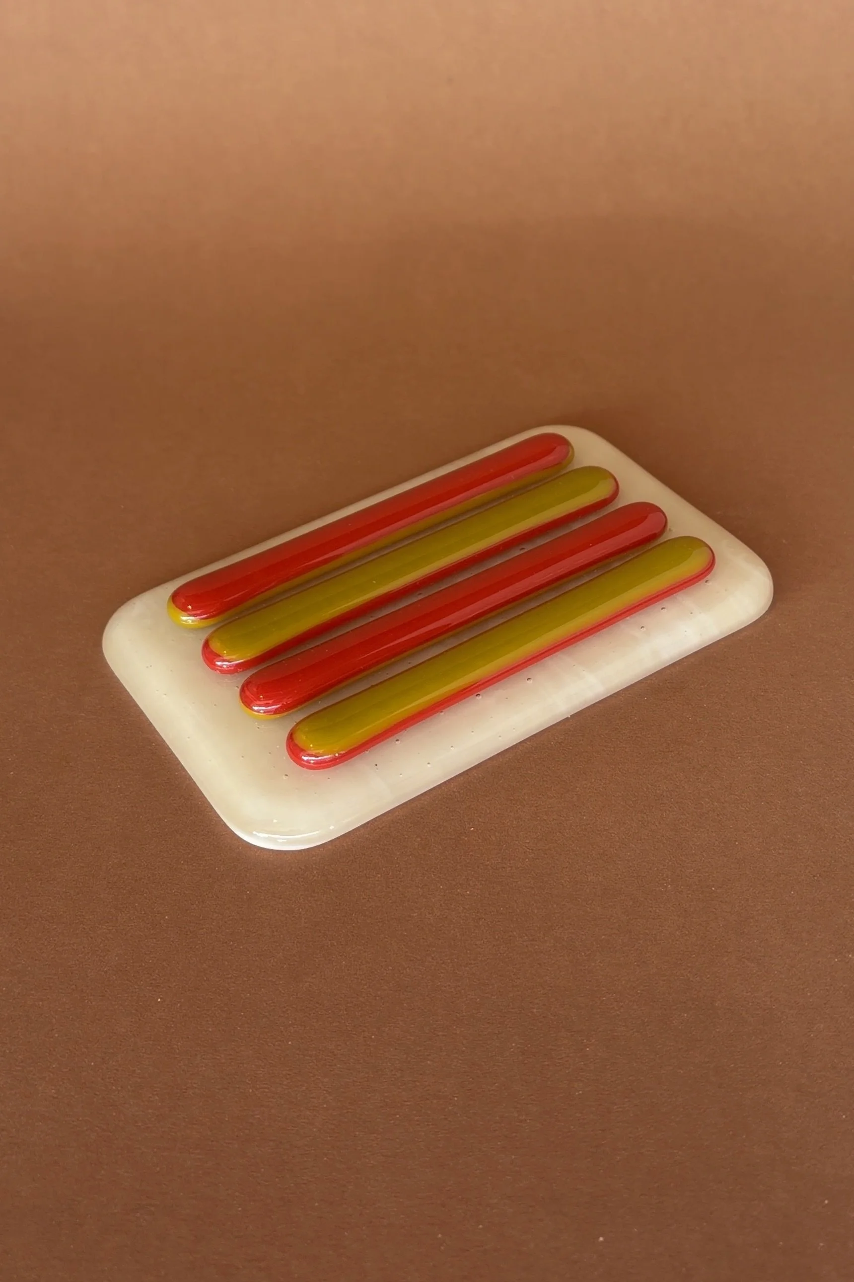 Soap Dish - Marzipan, Tomato & Olive