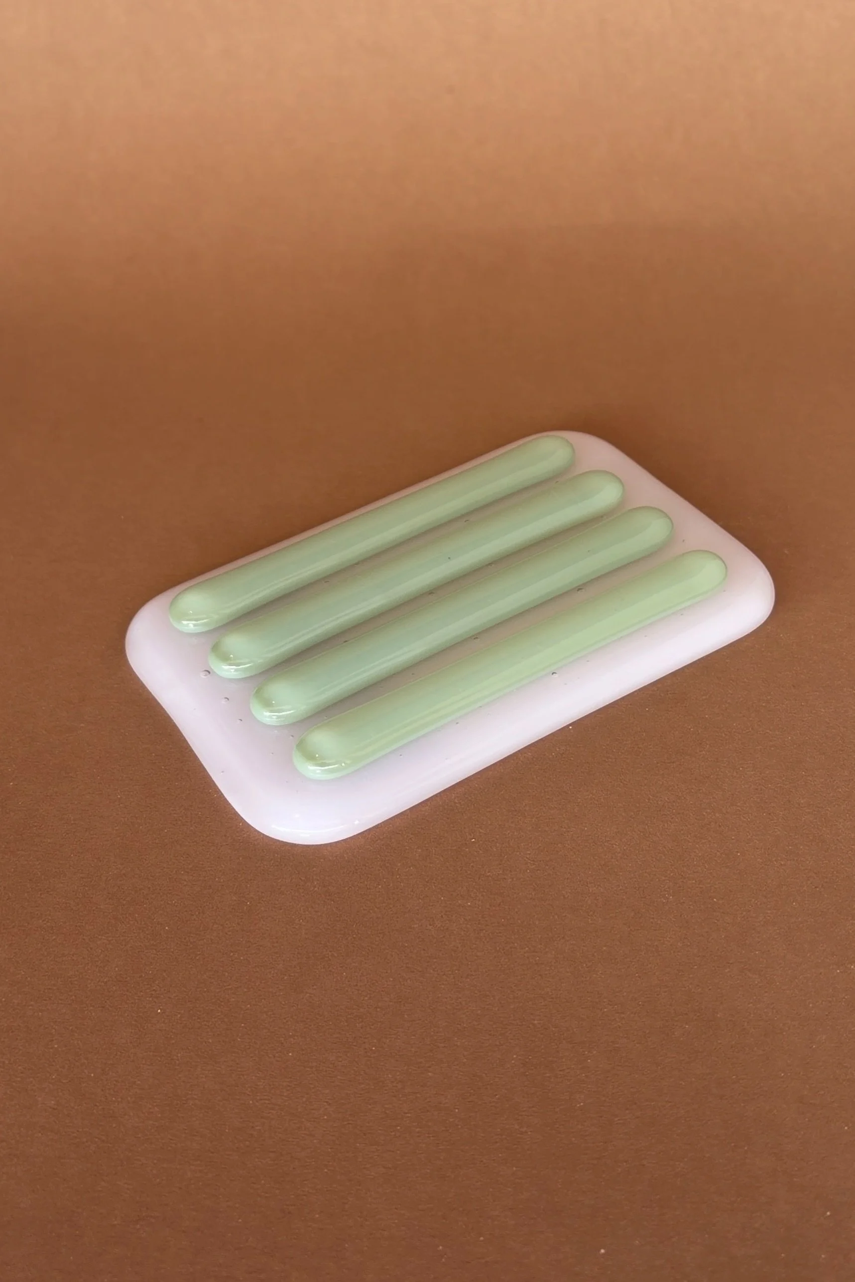 Soap Dish - Candy Pink & Celadon