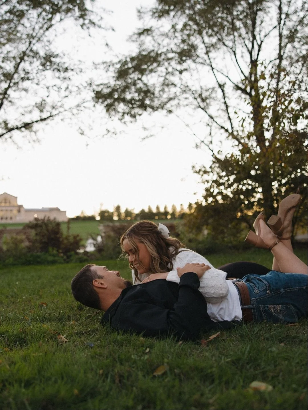 Haley &amp; Brandon in Forest Park 🤍