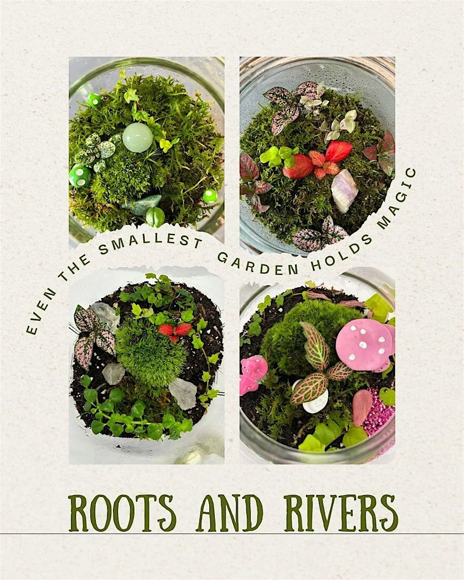 Signs of Spring Closed Terrarium Workshop