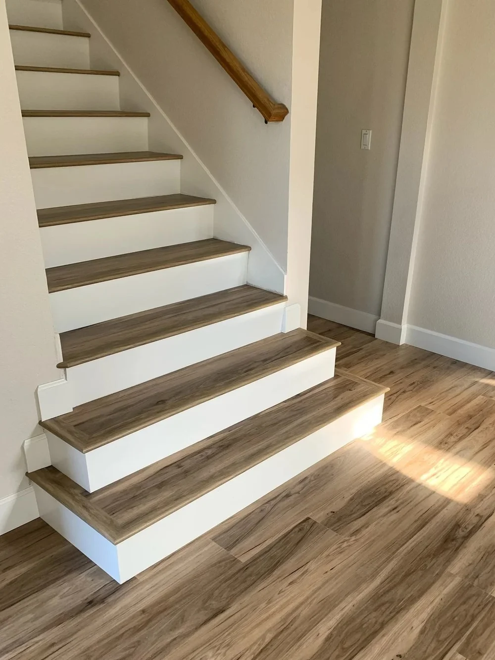 Laminate flooring project in Chino Hills home โ Mirage Flooring