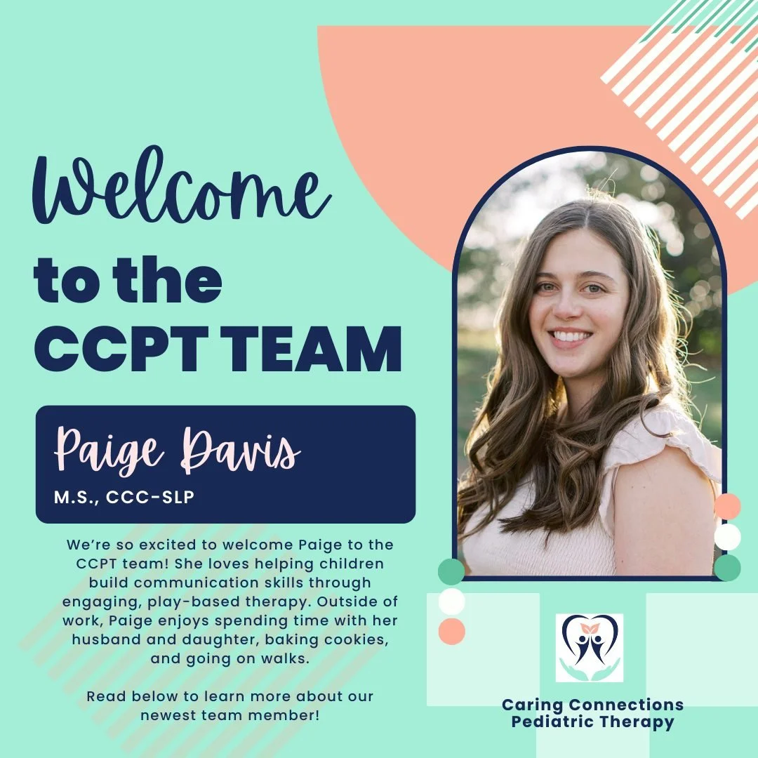✨ We are thrilled to welcome Paige to the CCPT family! ✨

Paige received her Bachelor of Science from the University of North Carolina at Chapel Hill, where she majored in Psychology and minored in Neuroscience and Music, and went on to earn her Mast