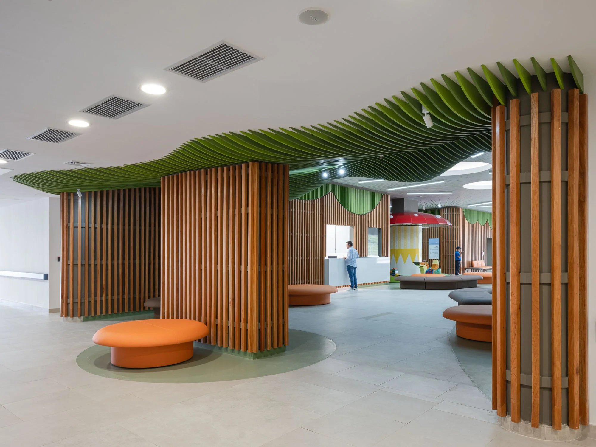 EL PATIO arquitectos_Lobby Hospital Pediátrico_Ciudad de la Salud_CDLS_Panamá_Arquitectura