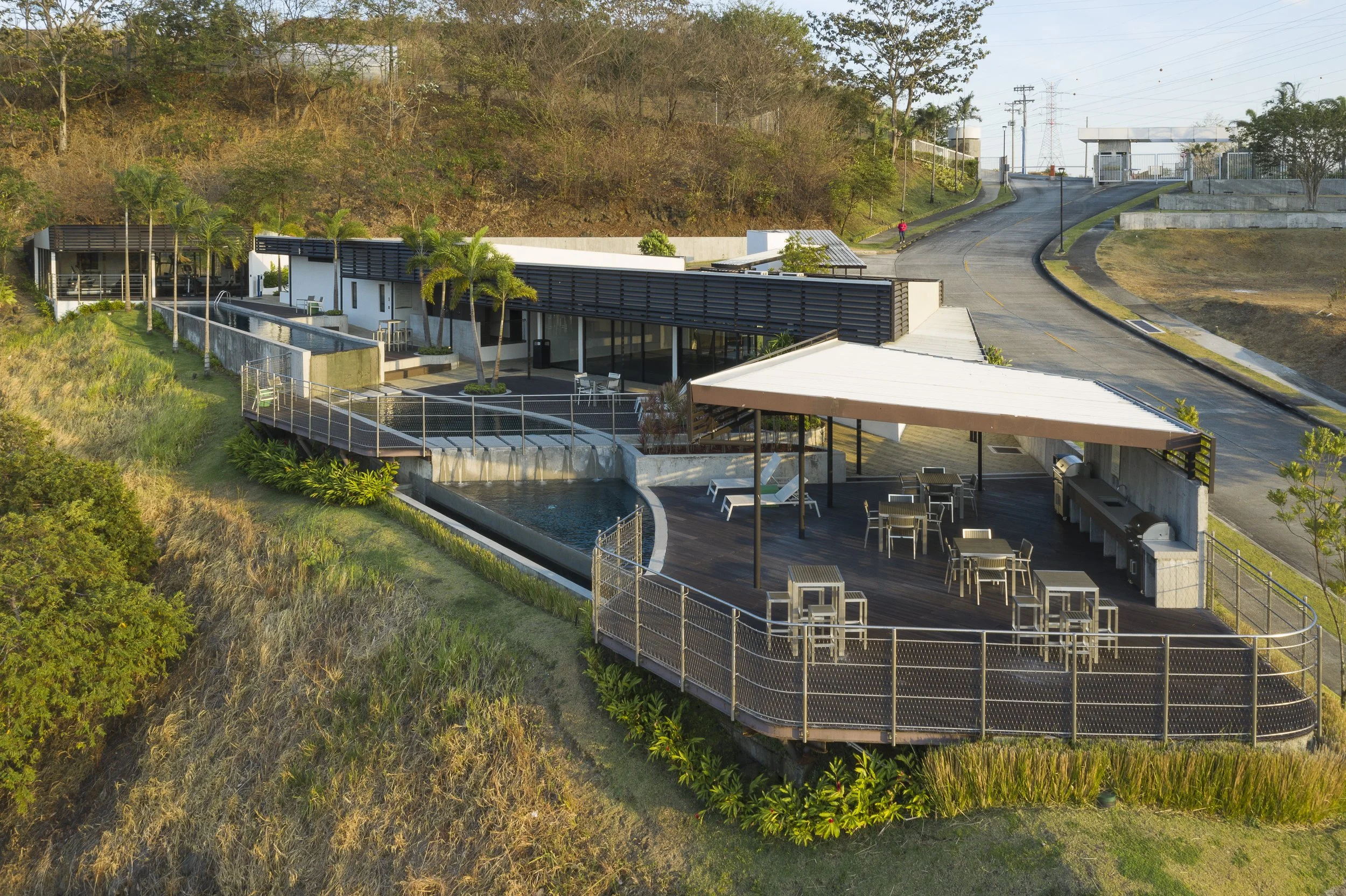EL PATIO arquitectos, proyecto arquitectónico Barrioalto Área Social, arquitectura, Panamá