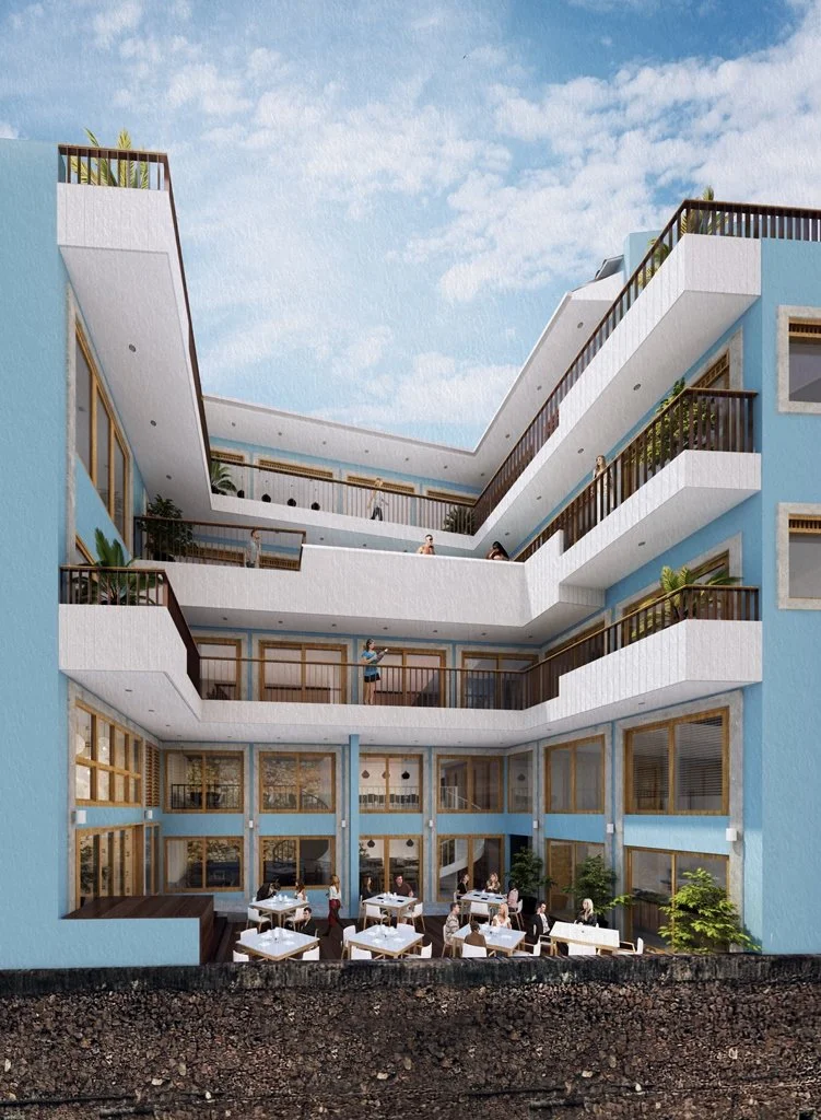 EL PATIO arquitectos_Casa Celeste_Casco Antiguo_Panamá_Arquitectura