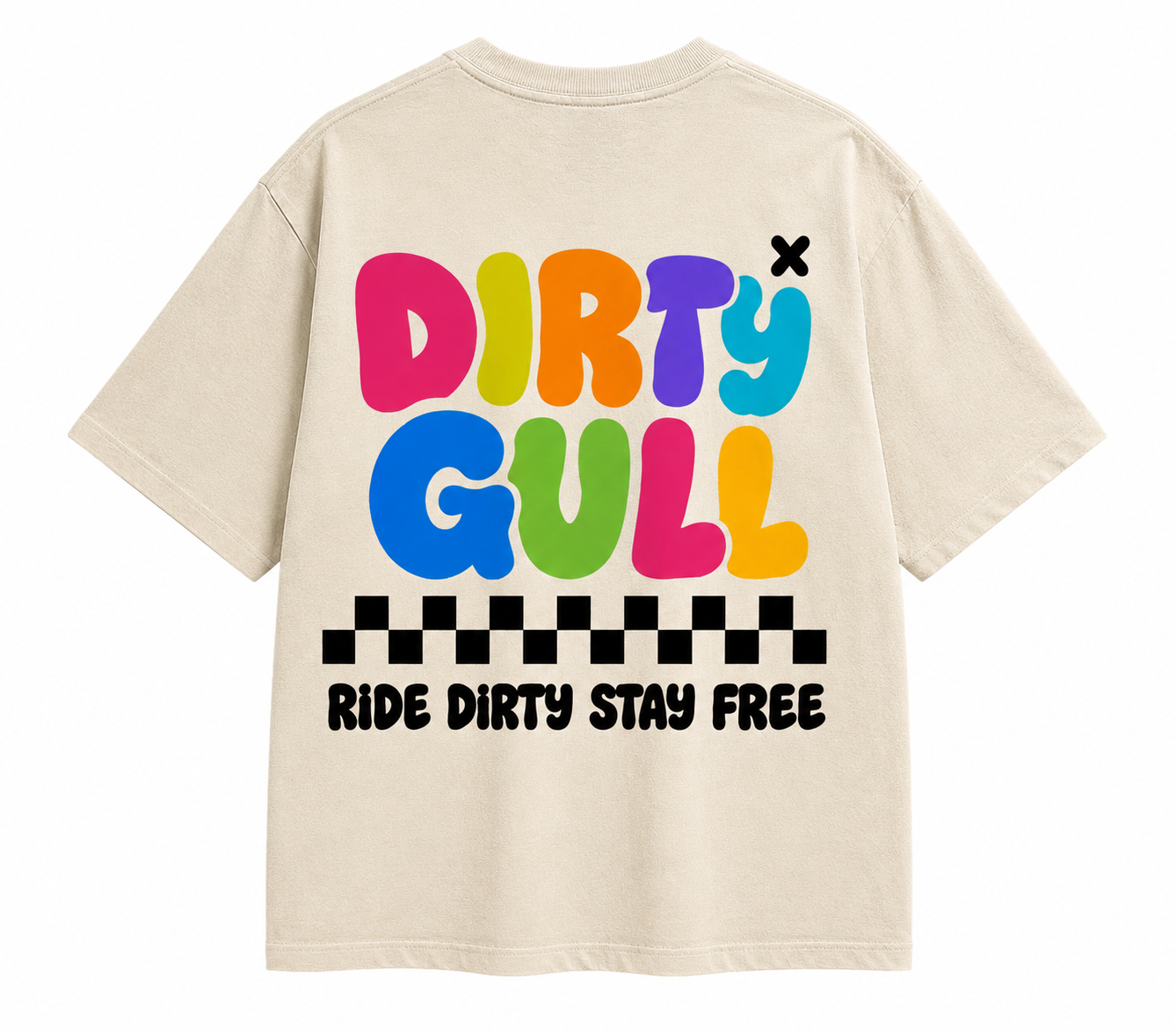 🐦 T-shirt Dirty Gull – Édition limitée PopArt