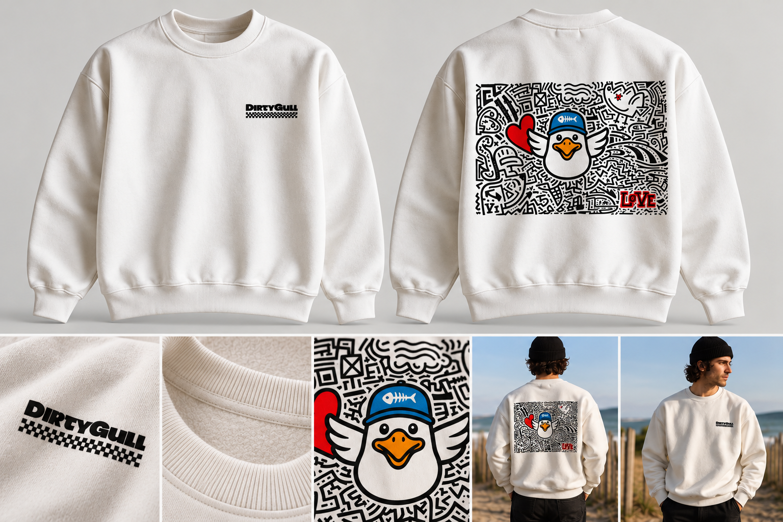 🐦 Dirty Gull - Sweet Art 🐦