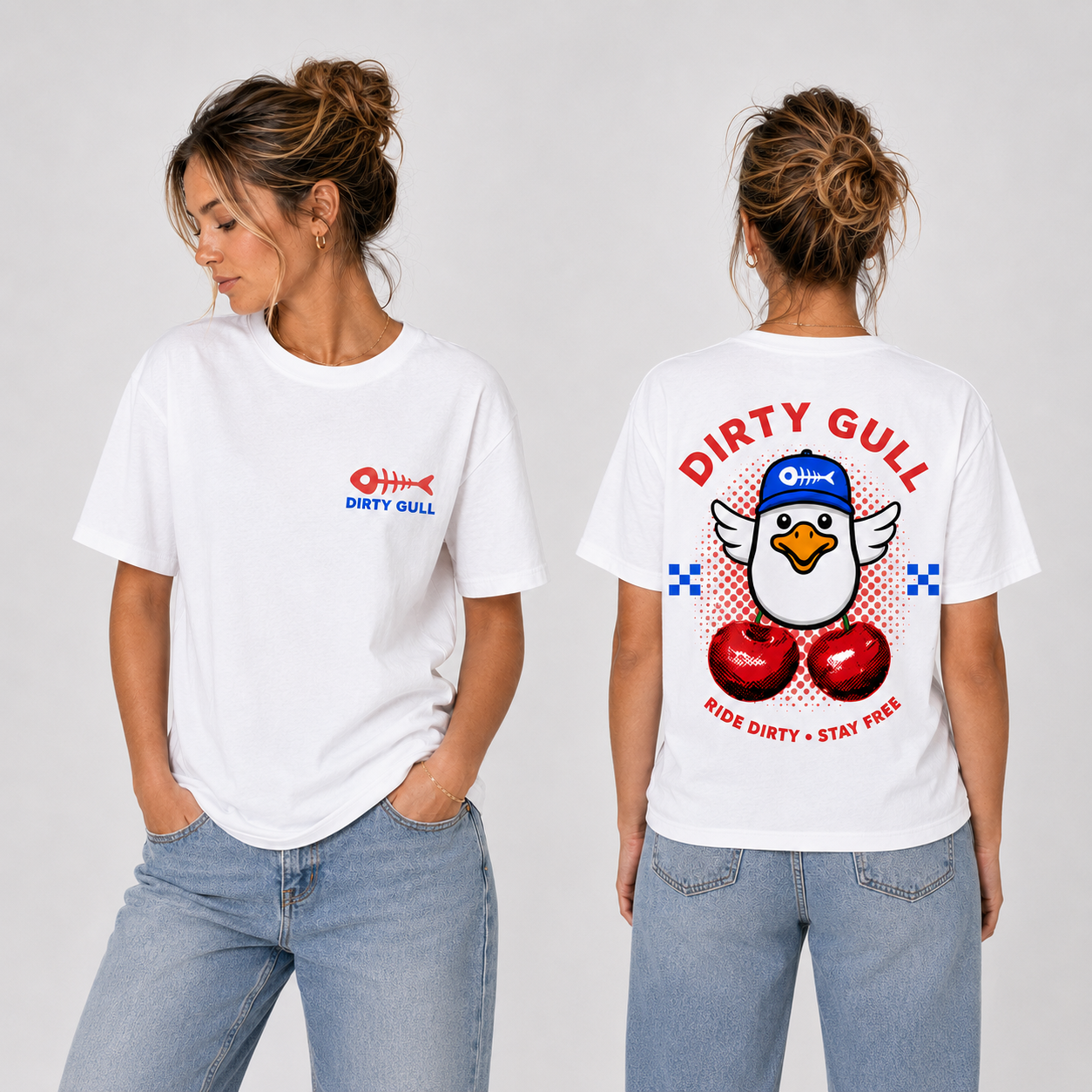 🐦 T-shirt Cherry Gull