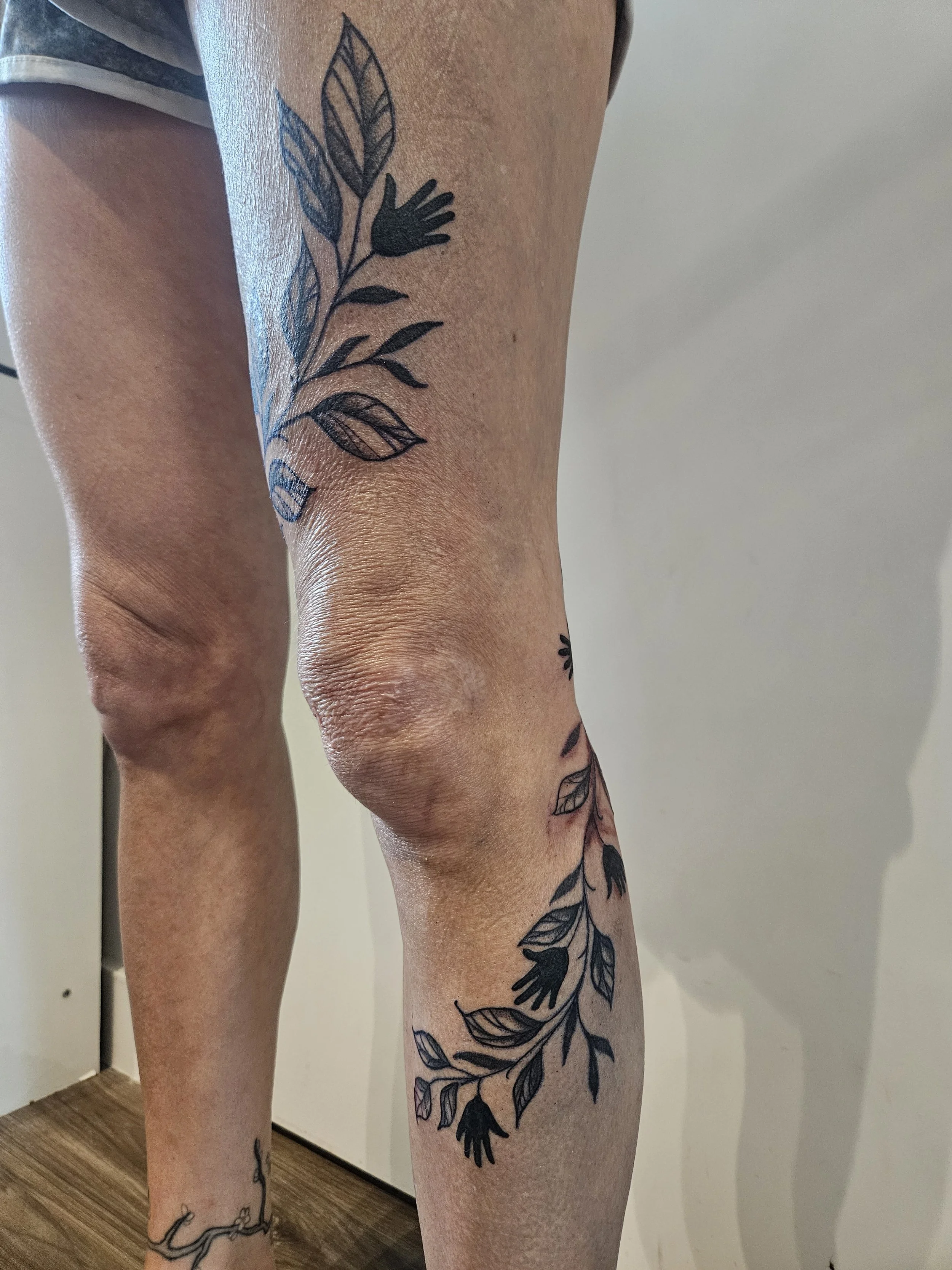 vine with hands