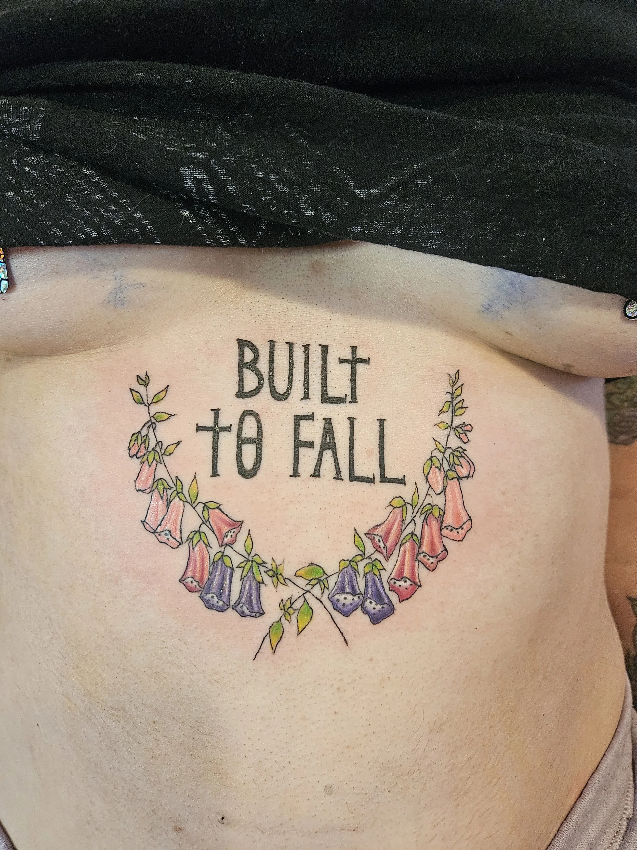 built to fall with flowers