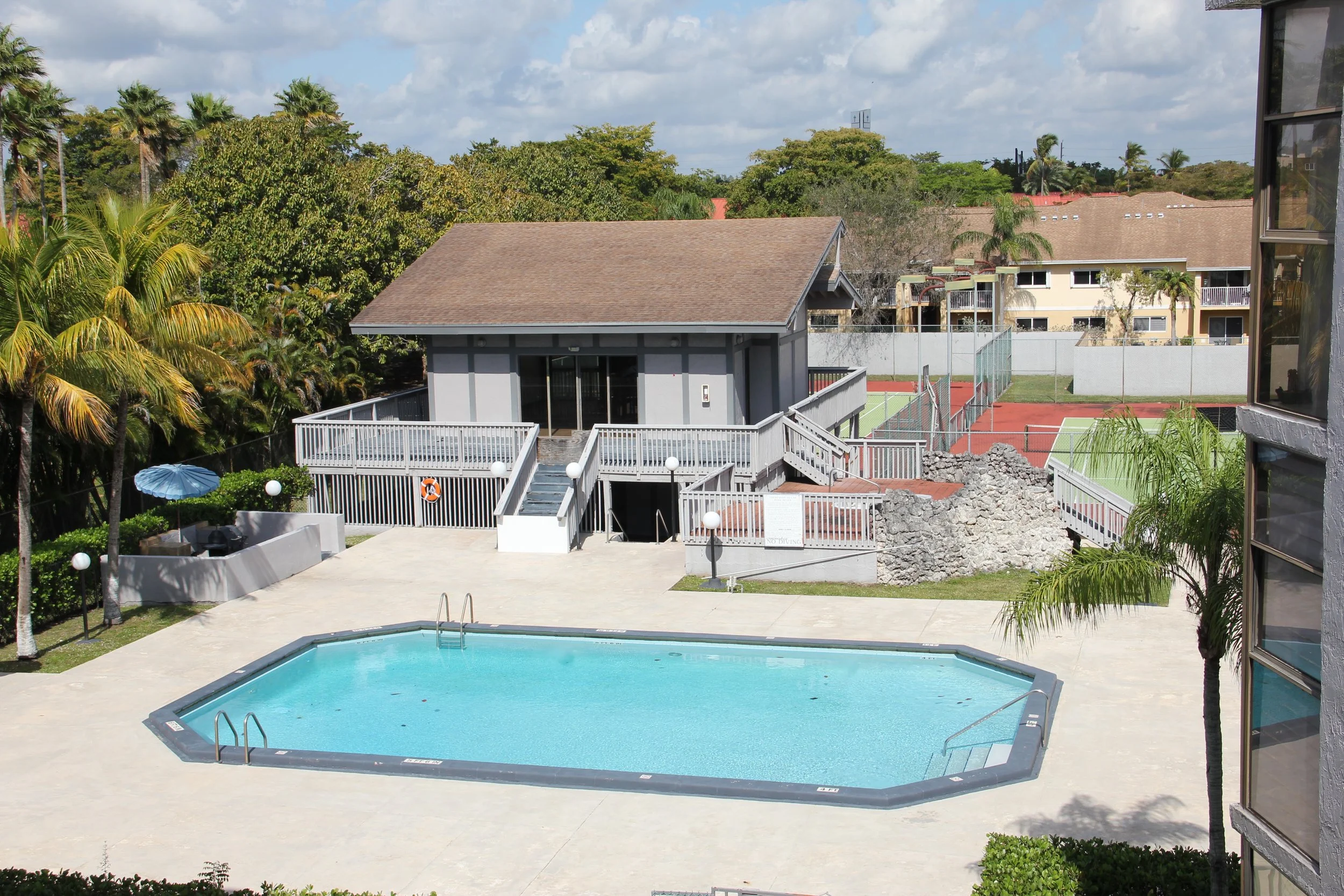 Pool Area & Club House