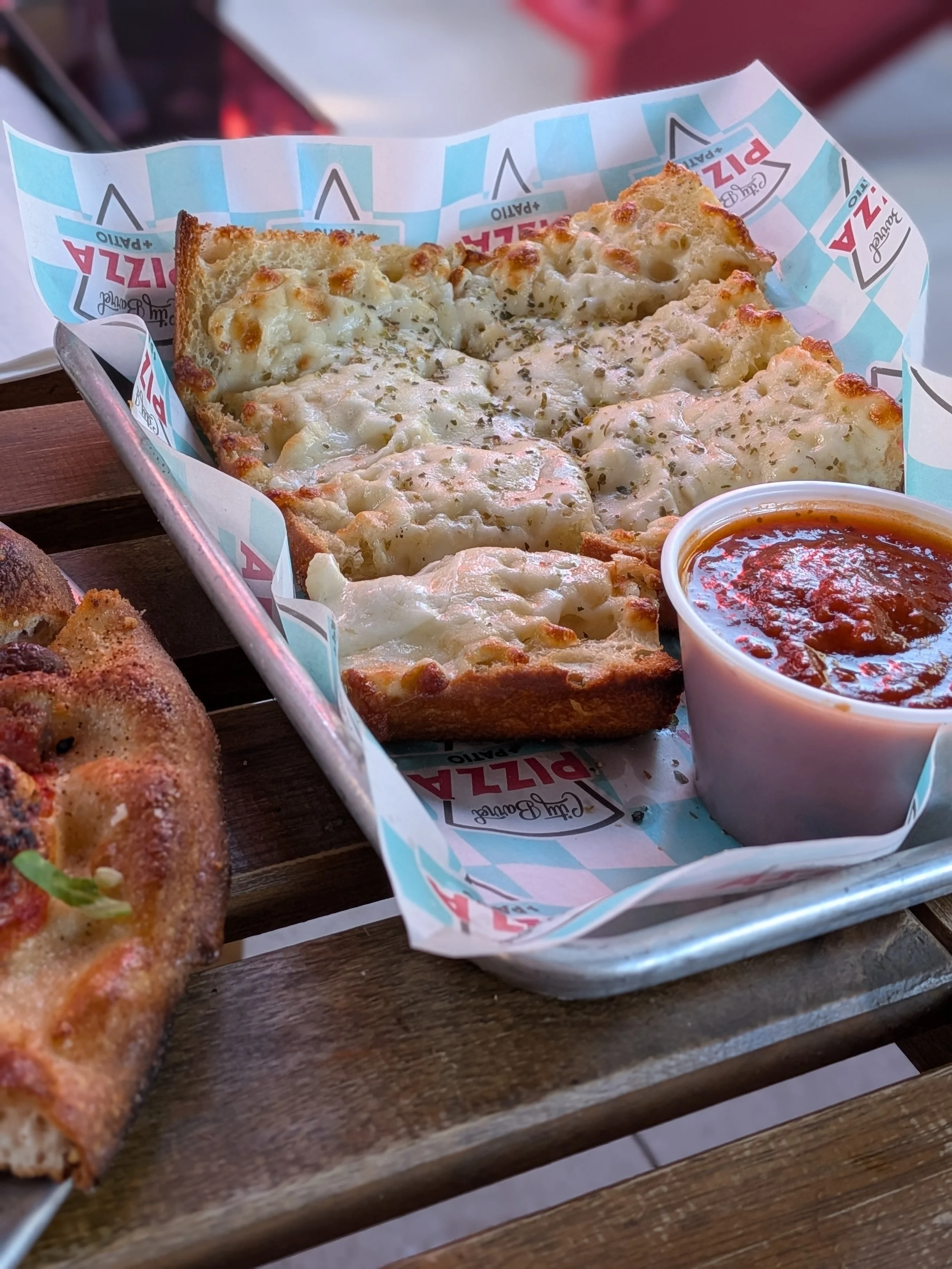 Cheesesticks at City Barrel in Kansas City