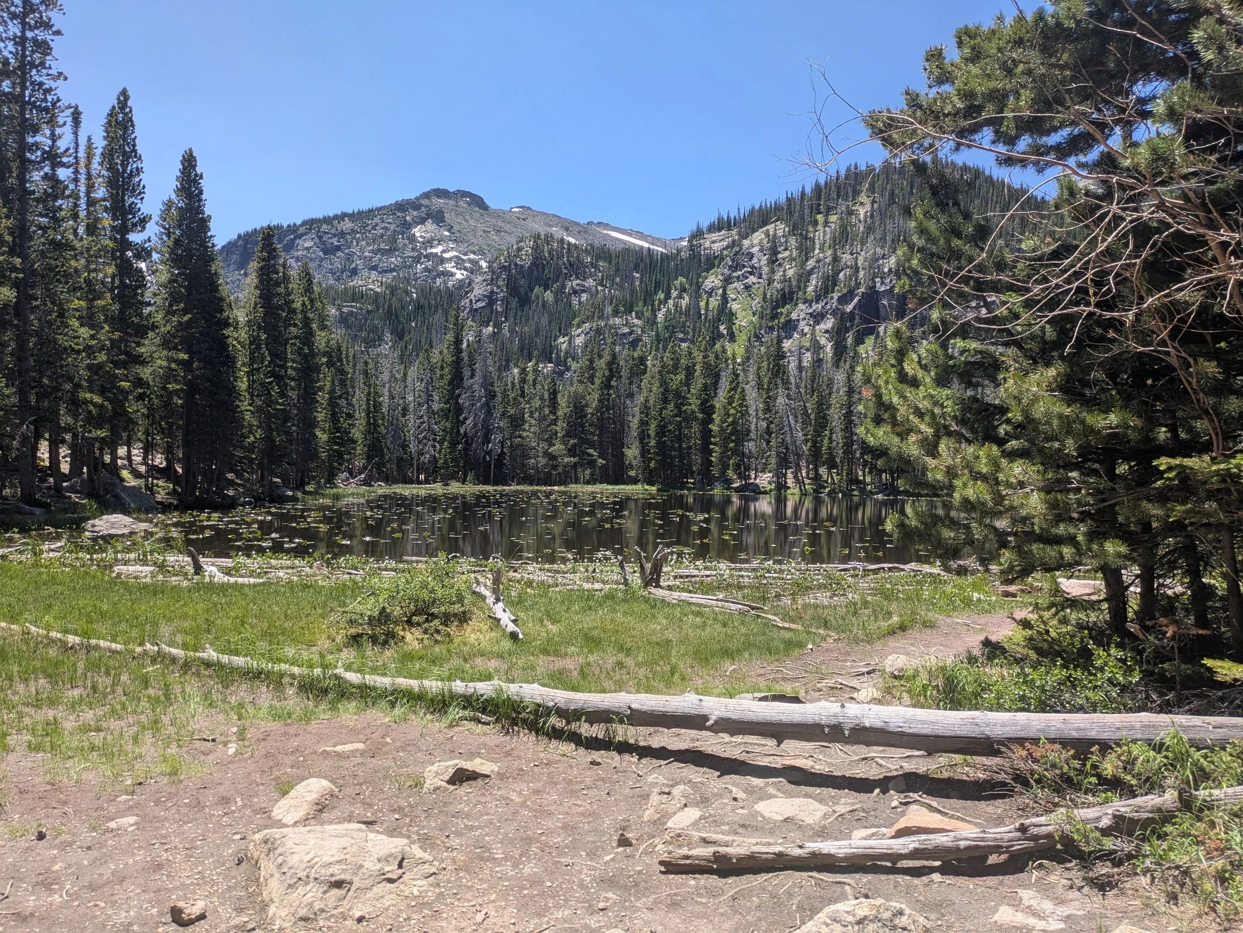 Lake within Rocky Mountain National Park