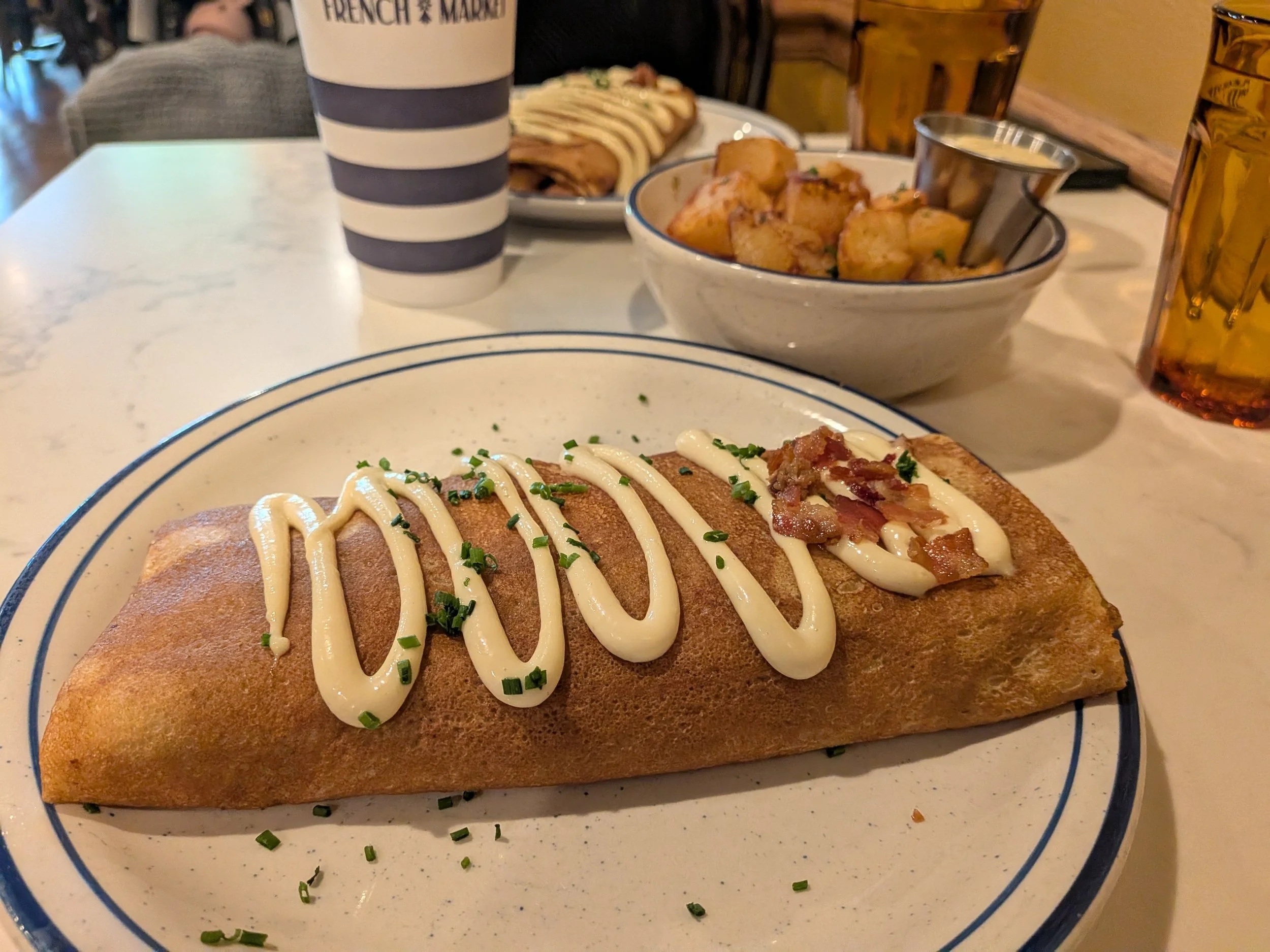 The Breakfast Crepe from French Market