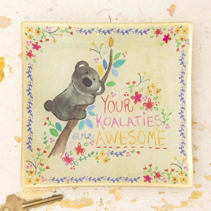Glass Keepsake - Your Koalities are Awesome