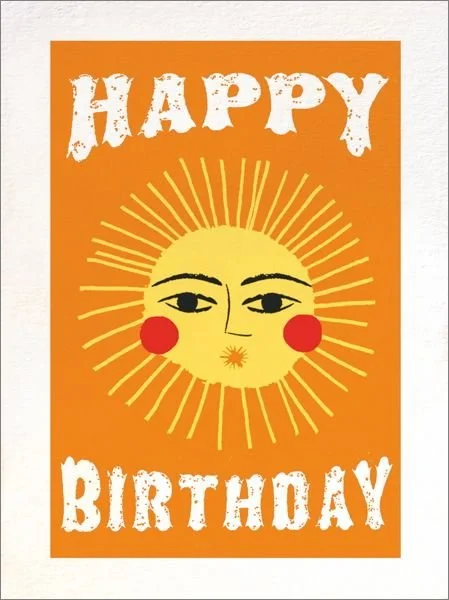 Card - Birthday Sun