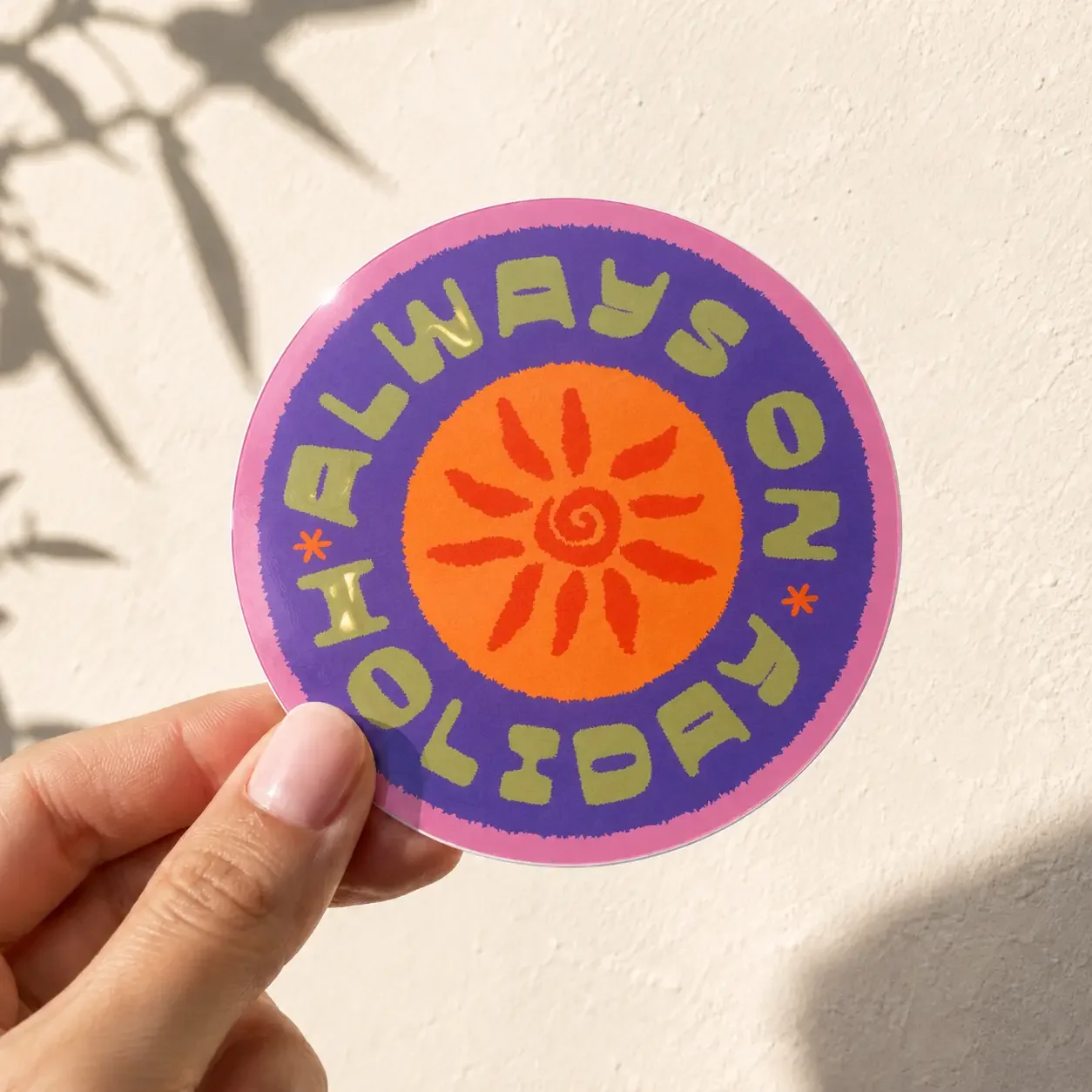 sticker alwaysonholiday.webp