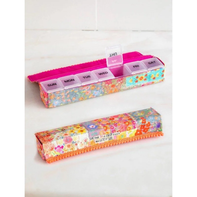 Weekly Pill Pouch - Deep Breath