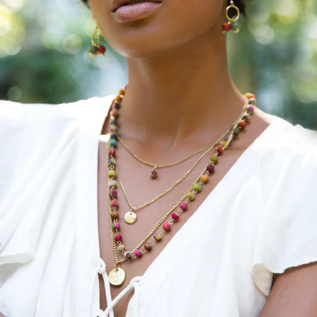 Kantha Handcrafted Necklace