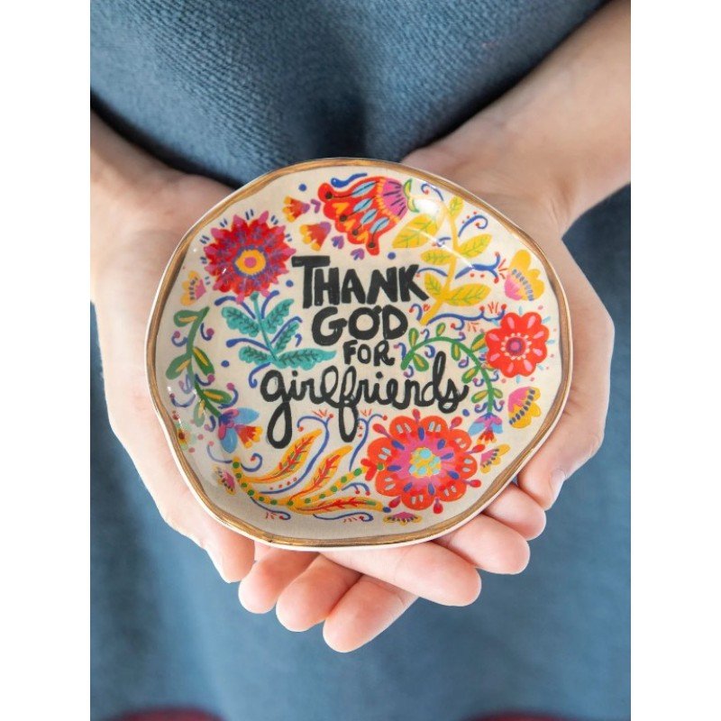 Artsy Trinket Dish - Girlfriends