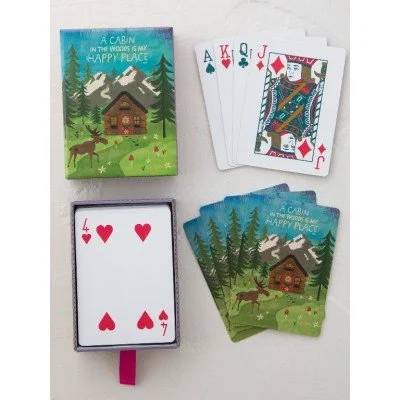 Playing Cards - A Cabin in The Woods