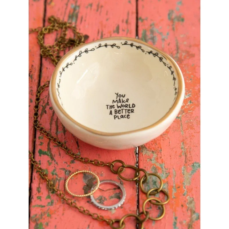 Giving Trinket Bowl - You Make The World