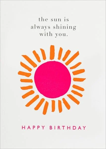 Card - Birthday Sunshine