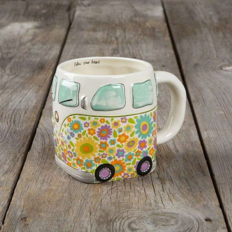 Folk Mug - Van - Follow your Heart
