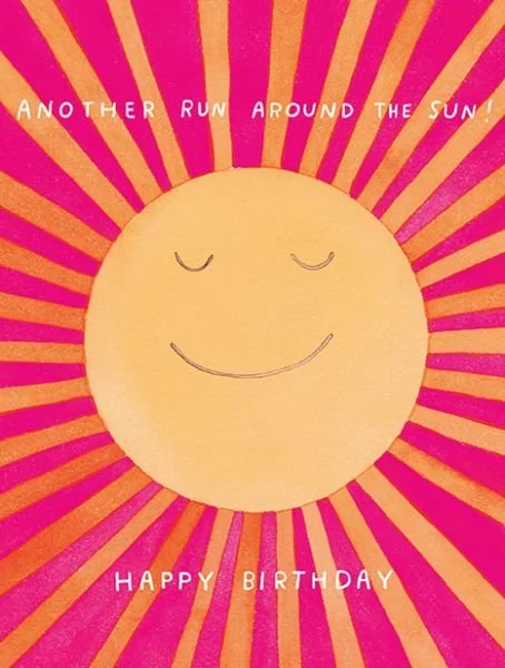 Card - Run around The Sun