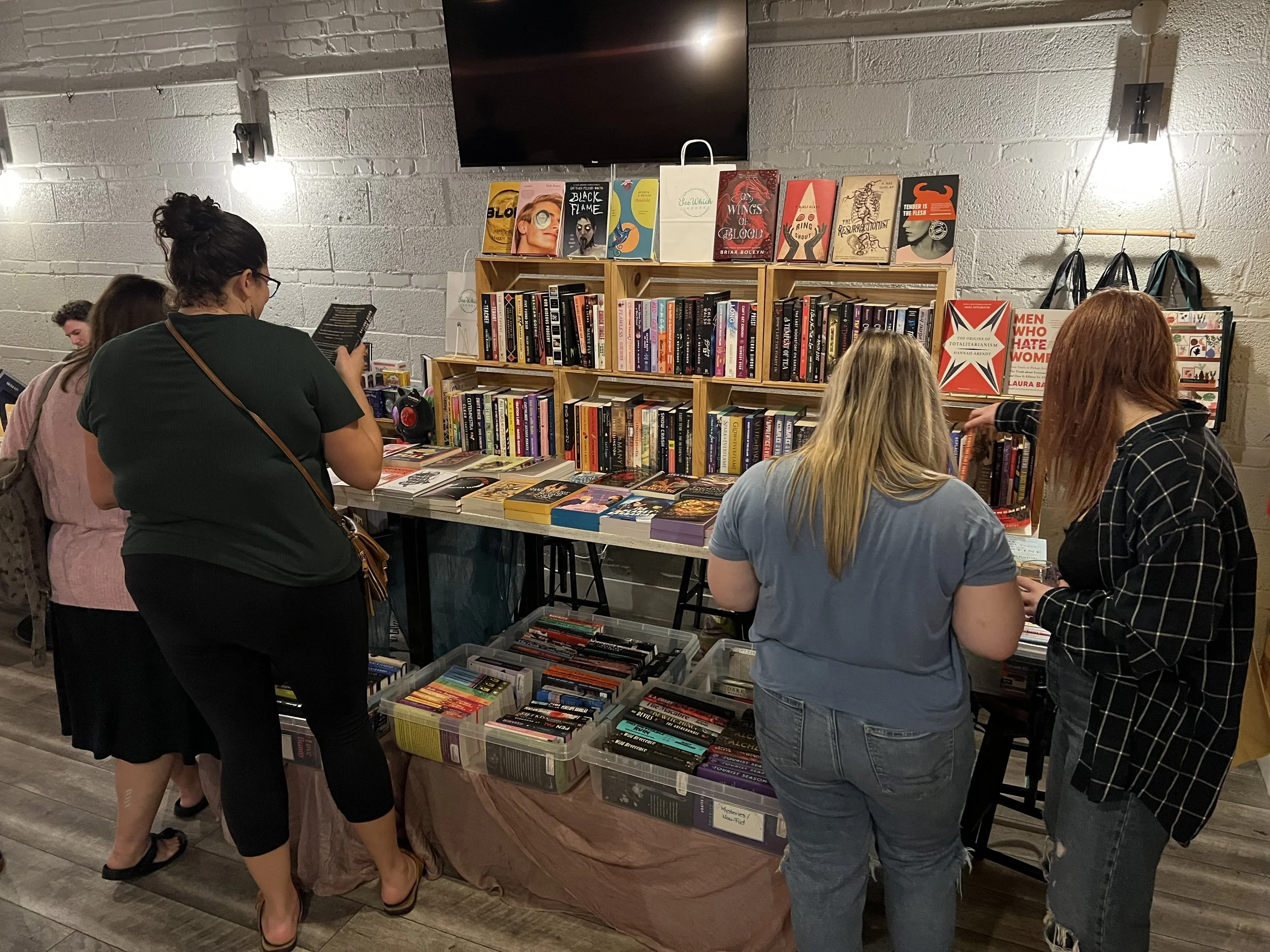 boozy book fair, seewhich books, vendors, public event