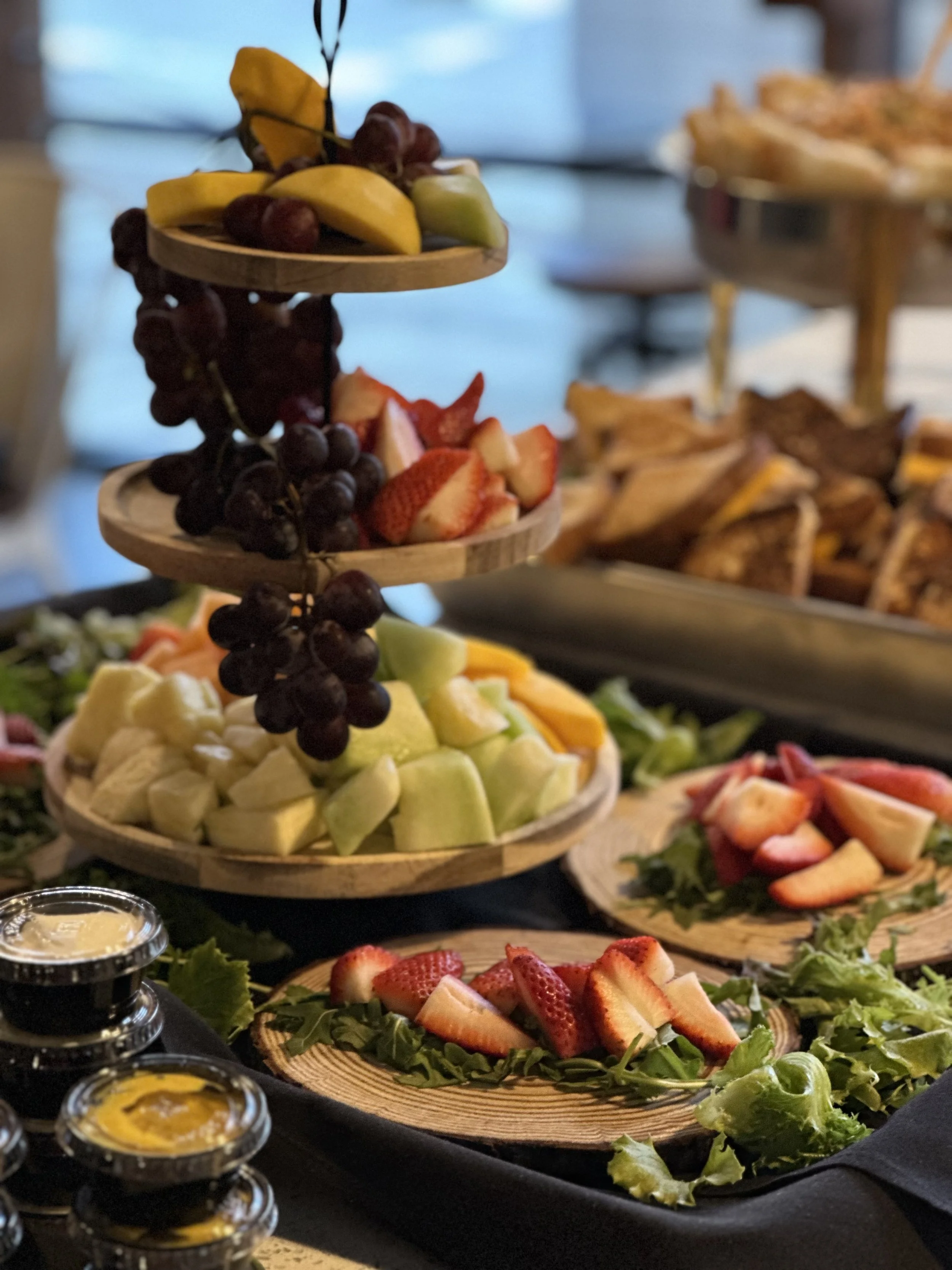 private event, dessert bar, fruit bar