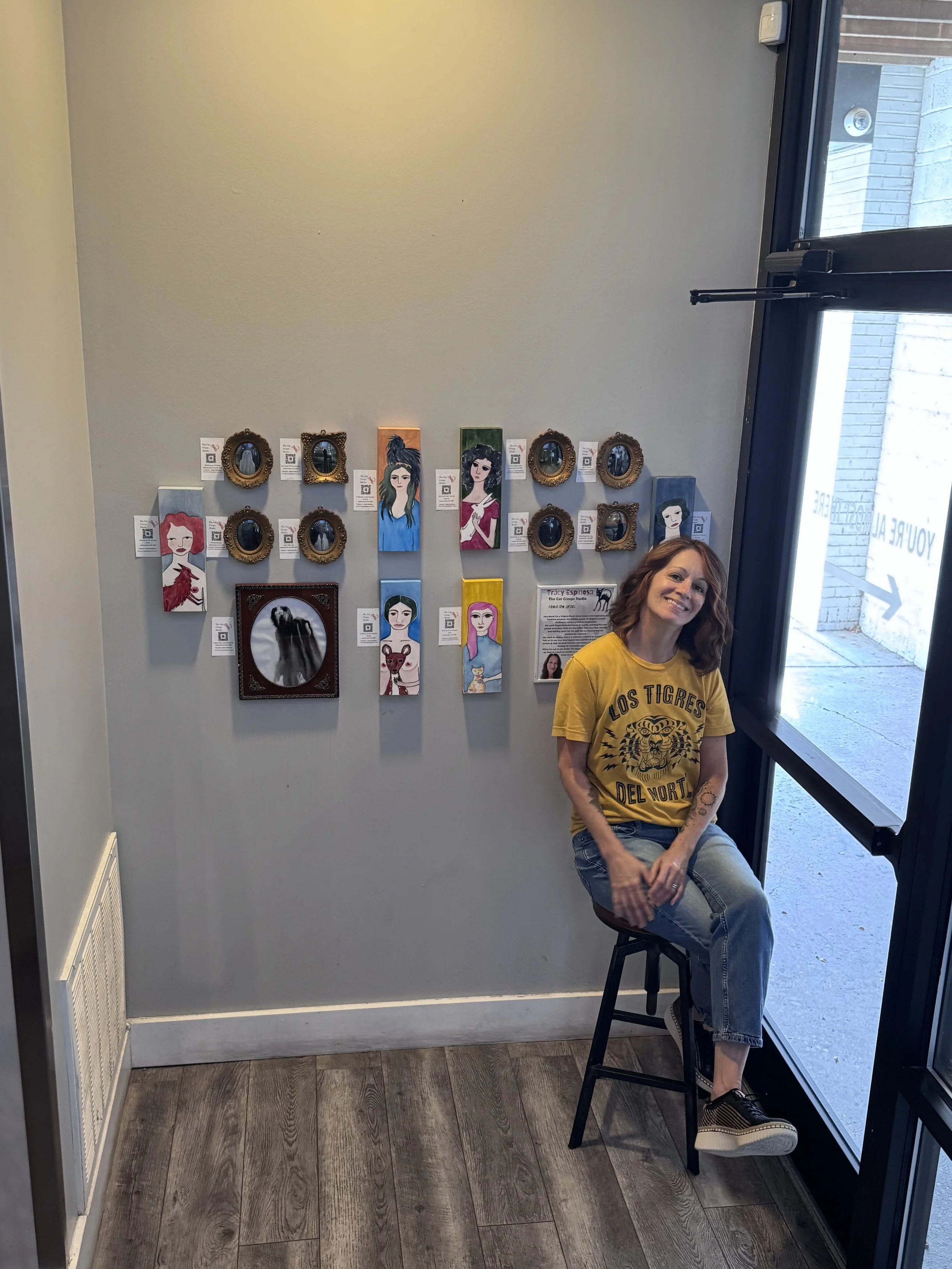 local art, local artist, art for sale, tracy espinosa, main dining room