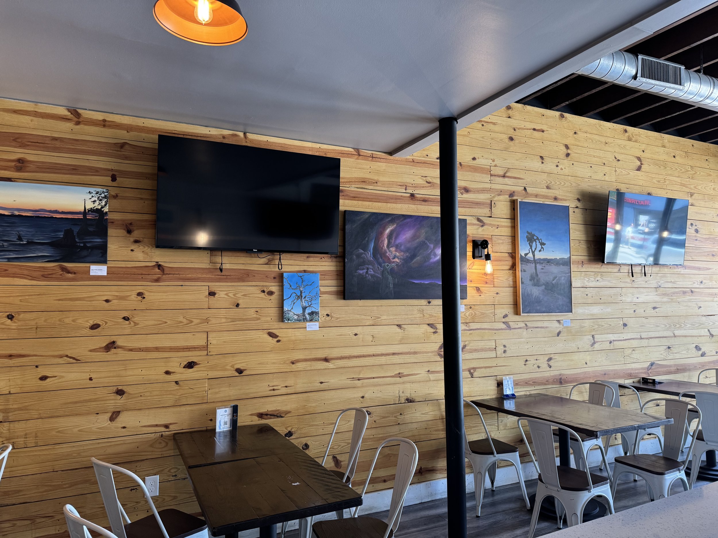 local art, local artist, art for sale,ned lessing, main dining room