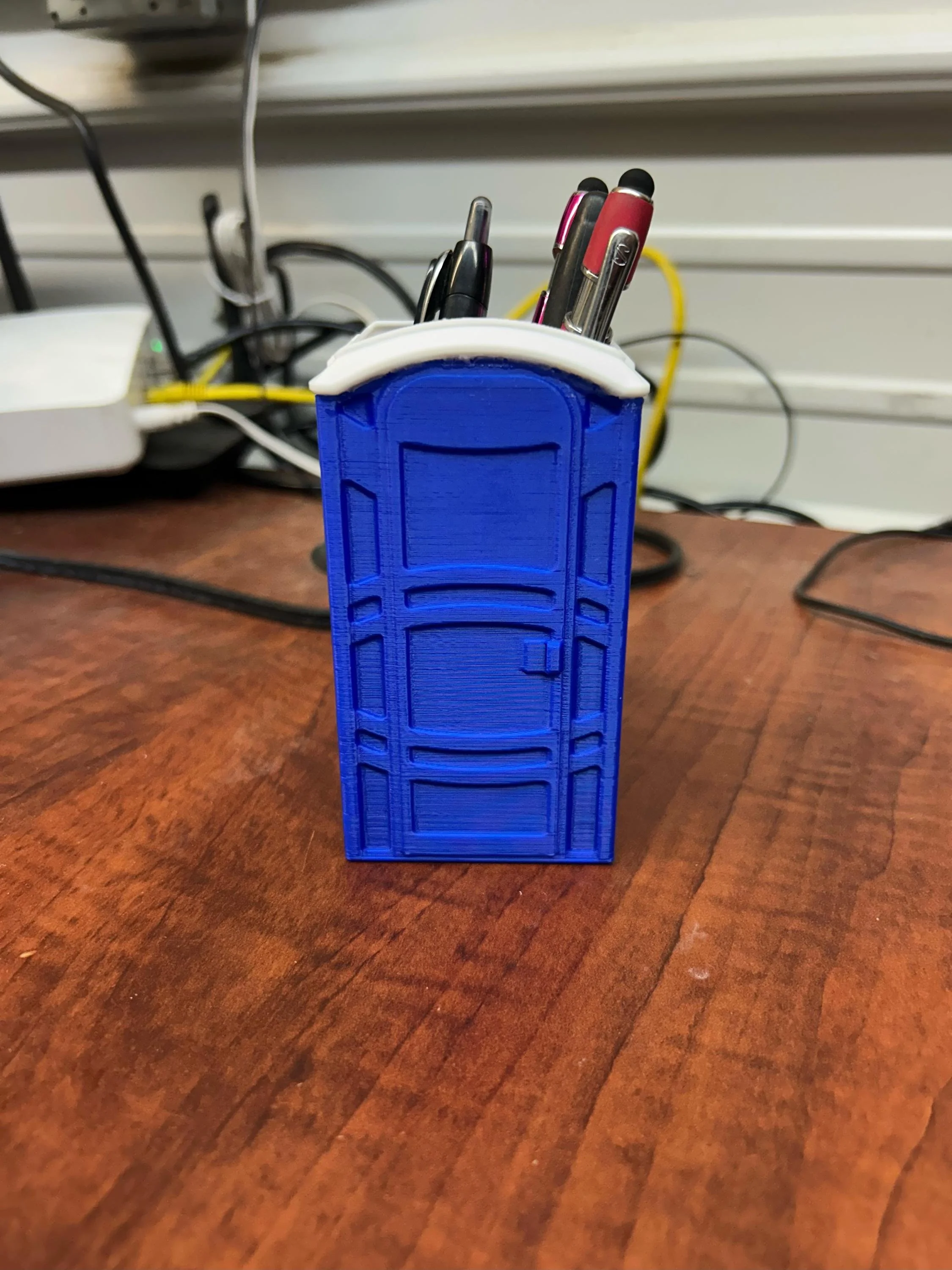 3D Printed Porta Potty Pen Holder