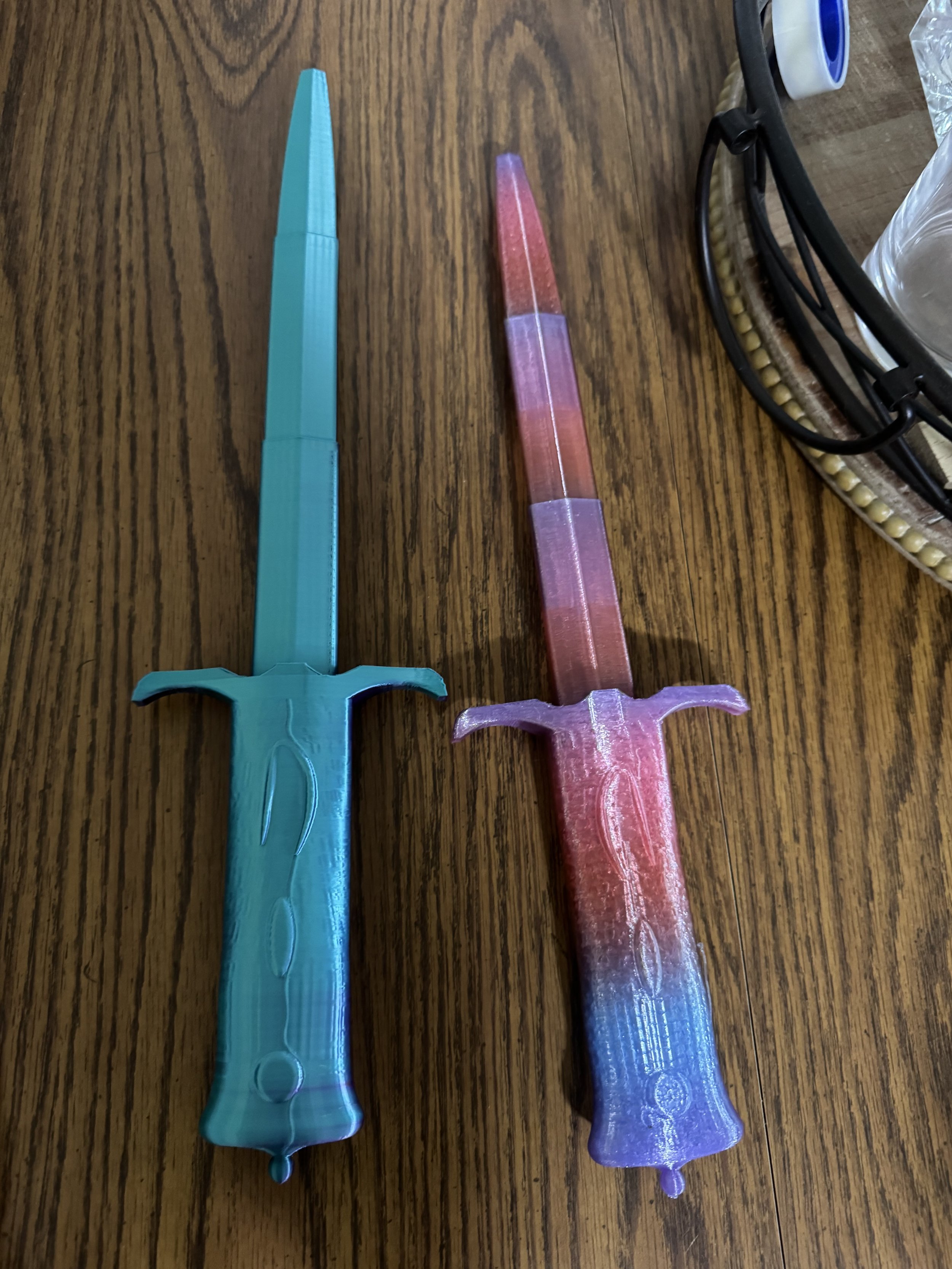 Vibrant Fantasy Toy Sword