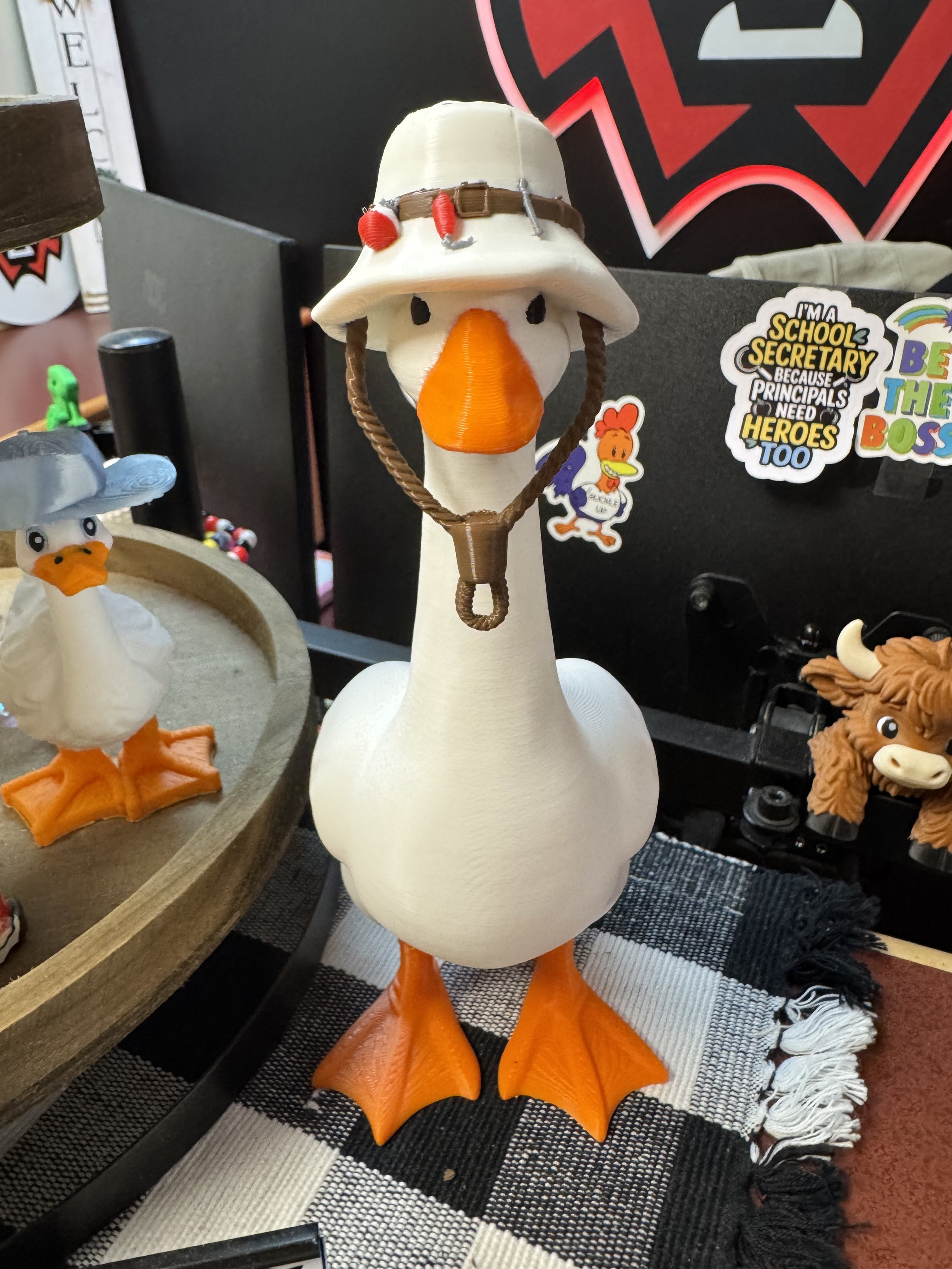 Goose Fishing Hat