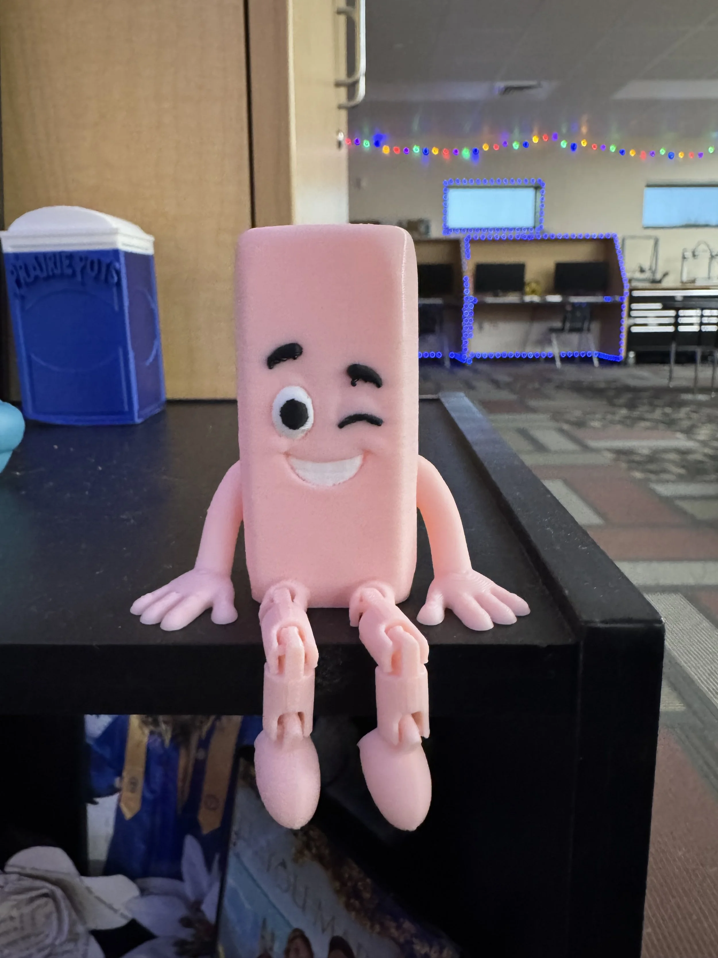 Eraser Shelf Sitter