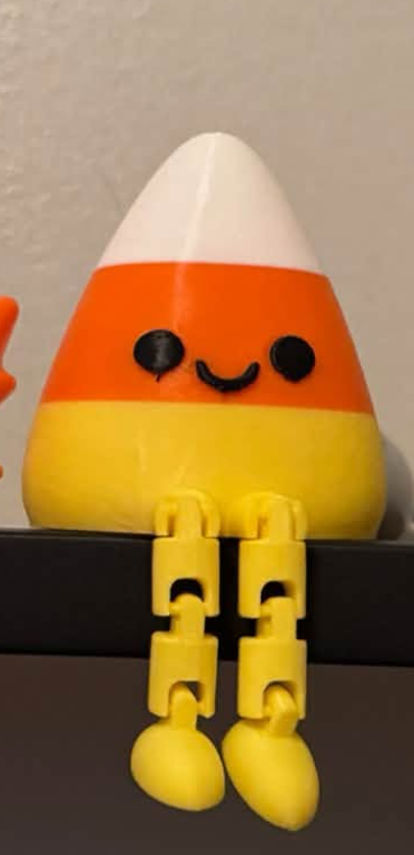 Articulated Candy Corn Buddy
