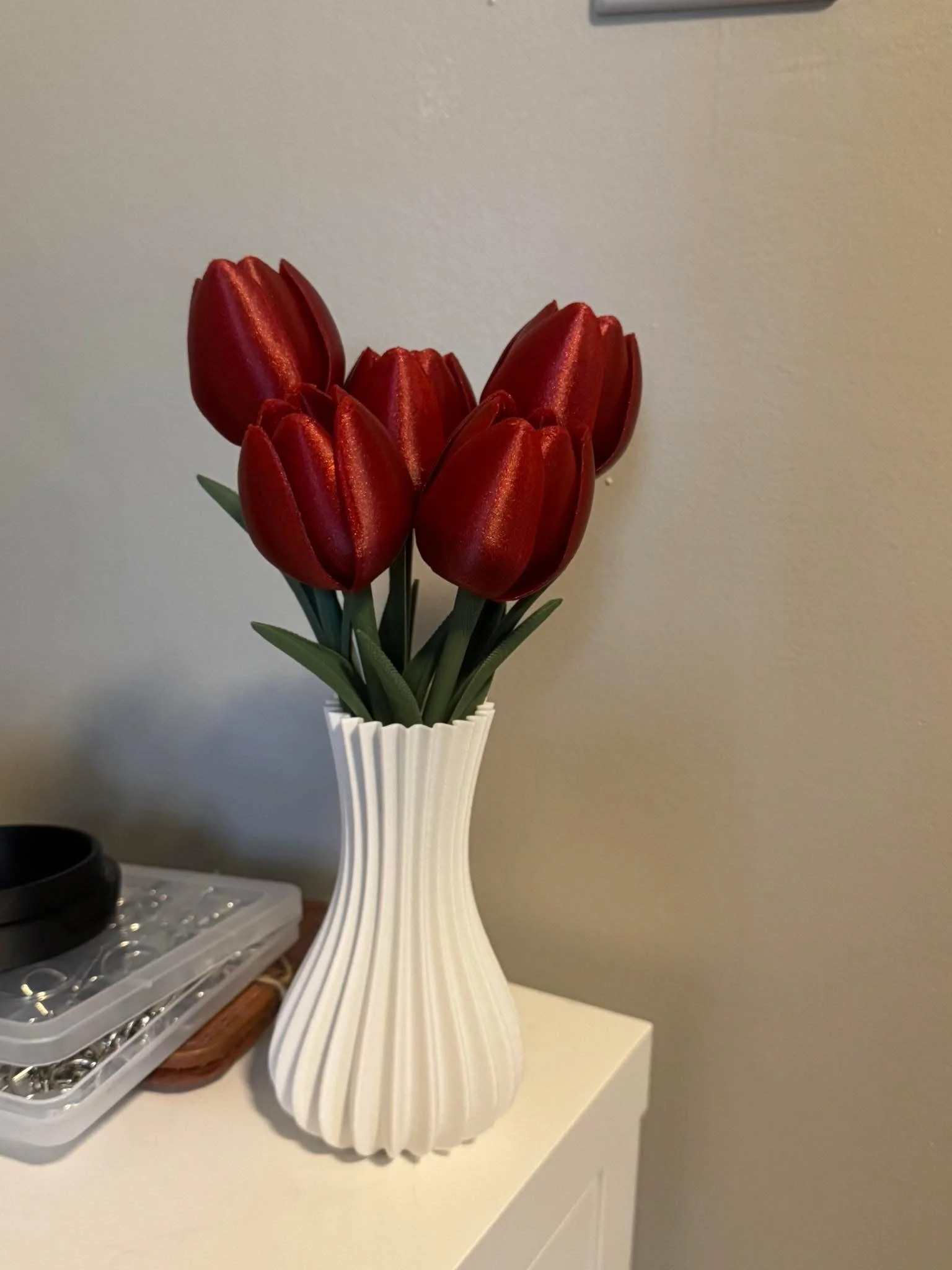 Vase of Tulips
