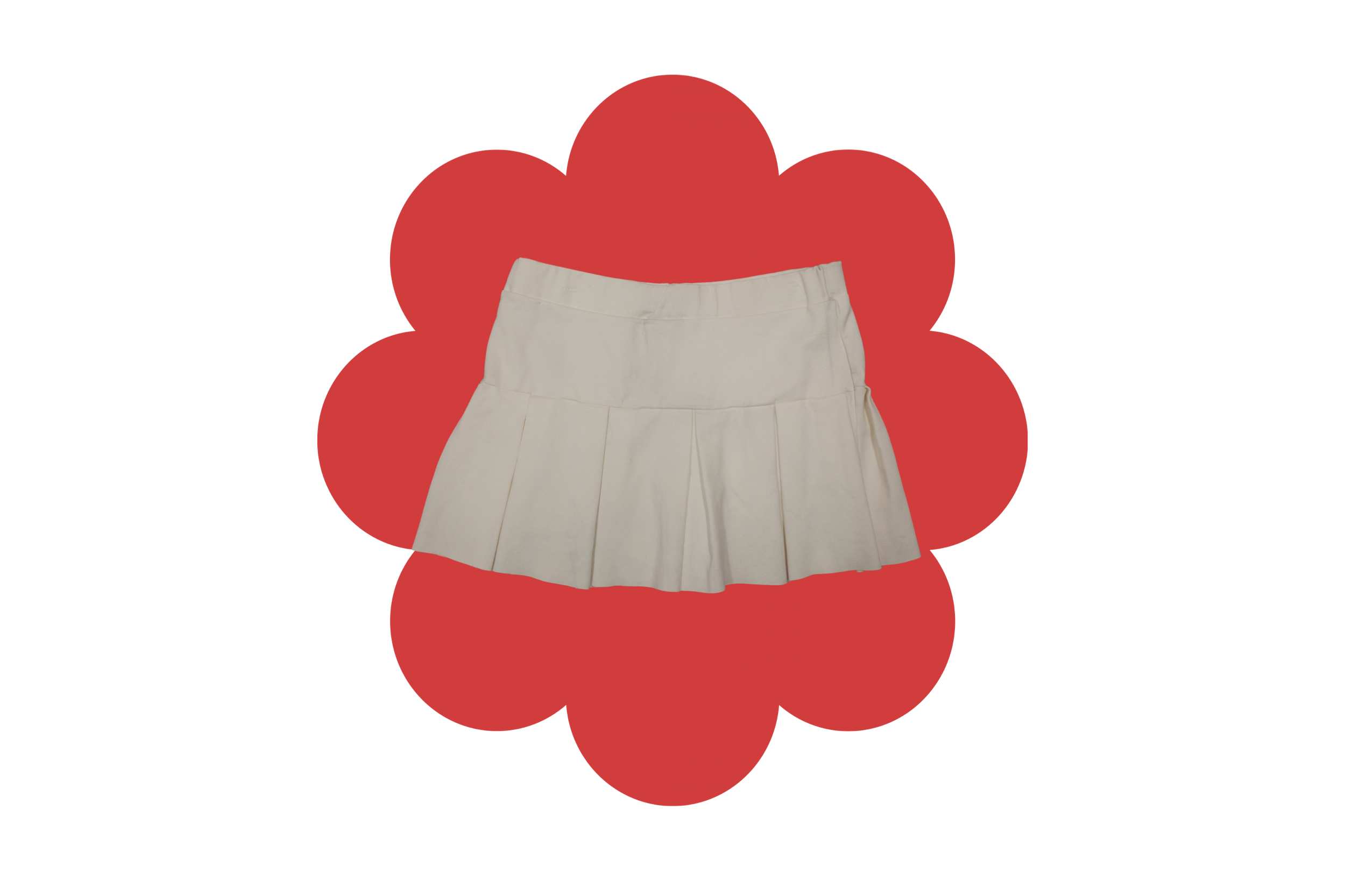 cute white skirt