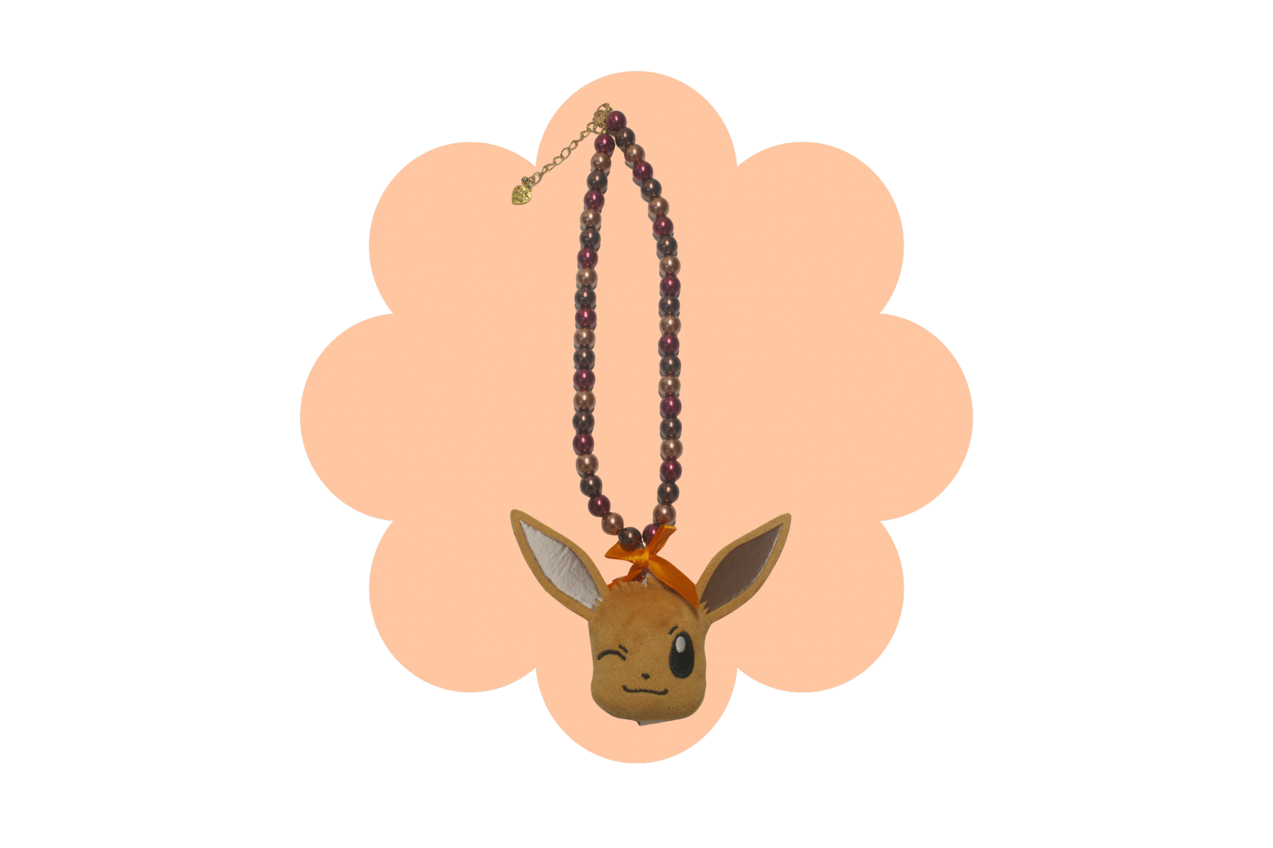 Cute Brown Fox Necklace