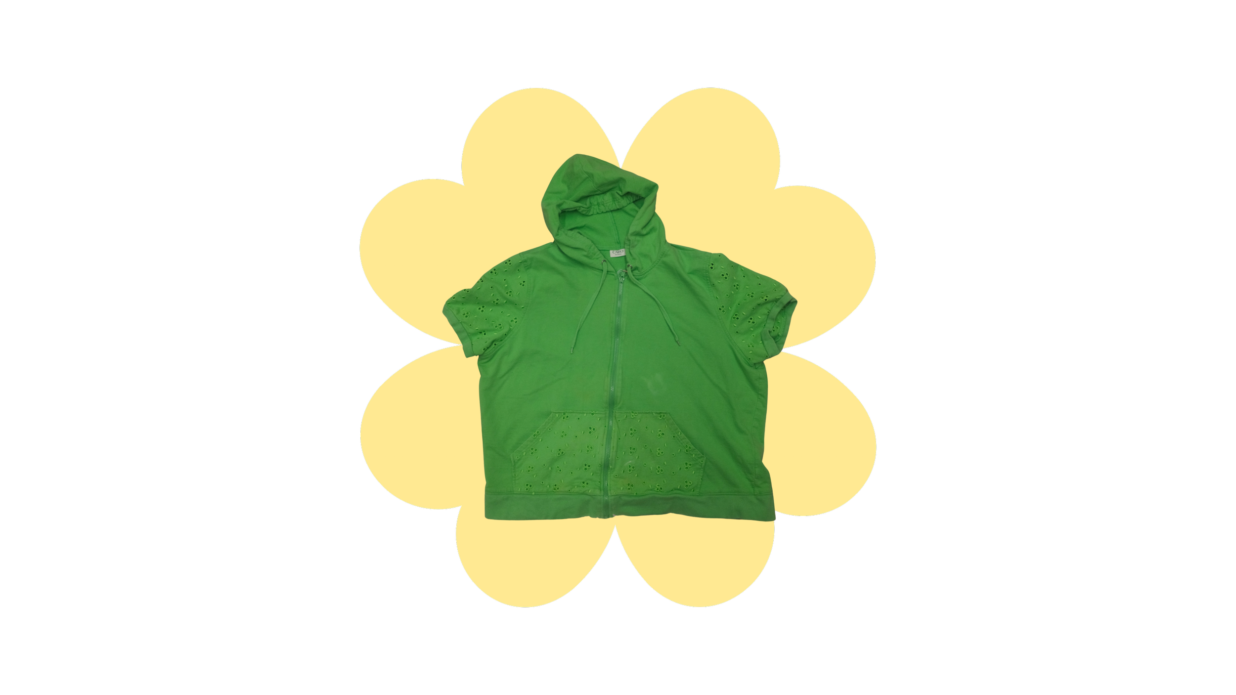 3 Leaf Clover Short Sleeve Hoodie