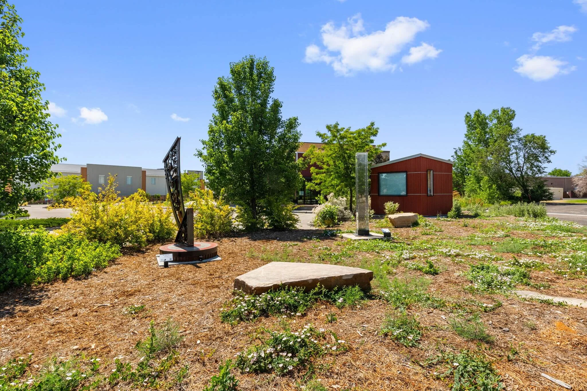 Outside the Arts Hub in Lafayette, Colorado.