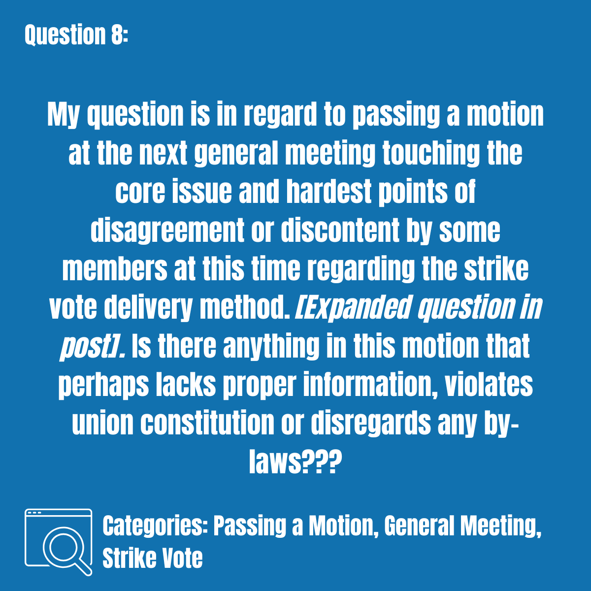 Question 8