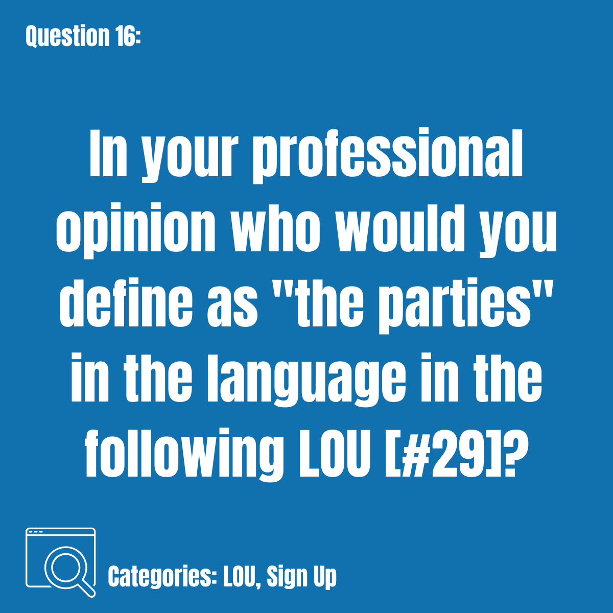 Question 16