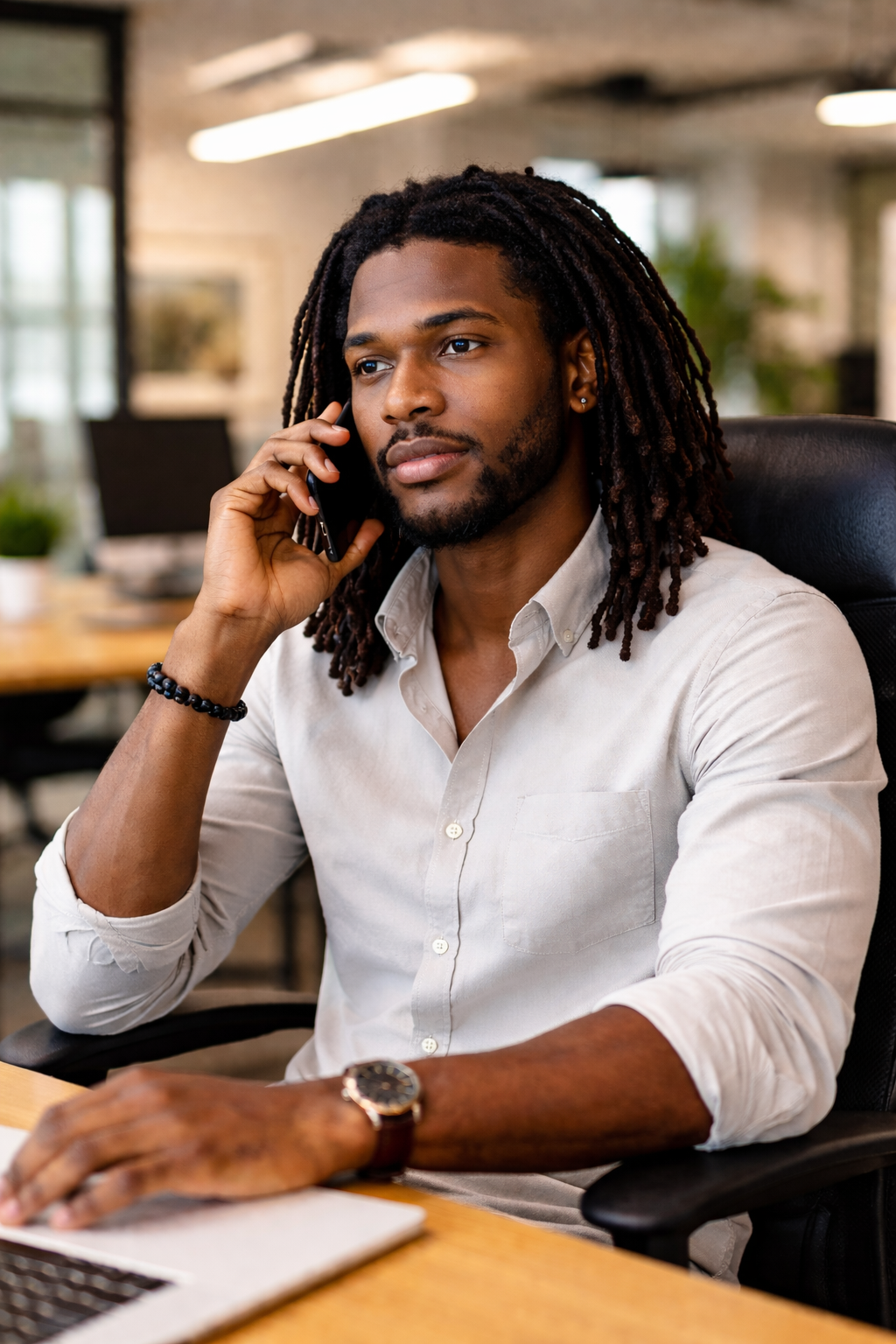 Qualified Intake Specialist on phone, California Employment Law taking declaration statement