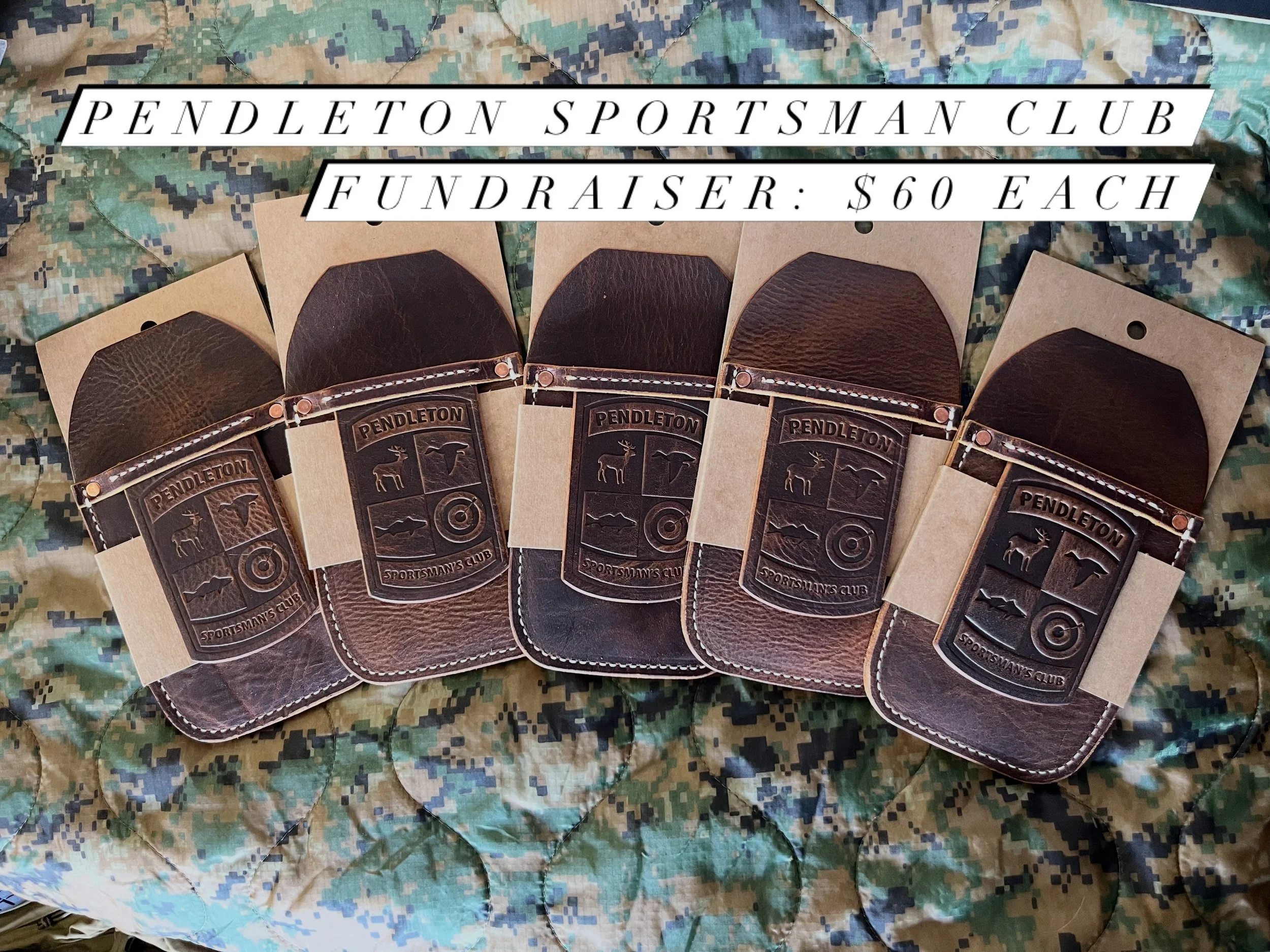 🔥 LIMITED EDITION FUNDRAISER 🔥

We have FIVE extra pure leather pocket quivers courtesy of Bastards Leather as part of a fundraiser for the Pendleton Sportsman&rsquo;s Club archery division.

These are premium, handmade leather quivers built to las