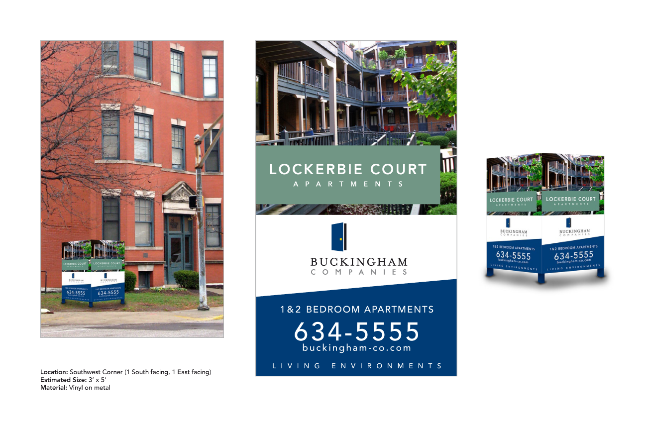 Property Signs - Lockerbie Court