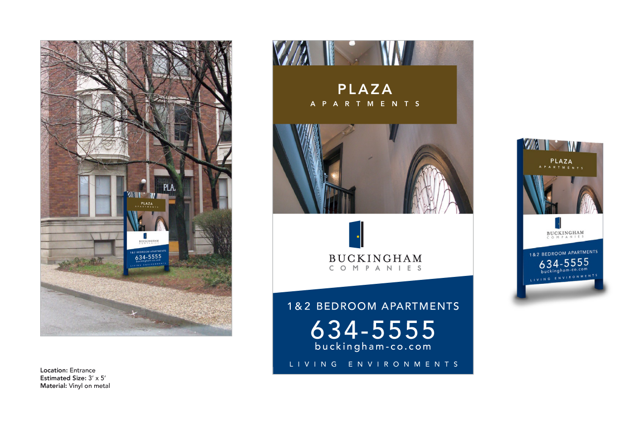 Property Signs - Plaza